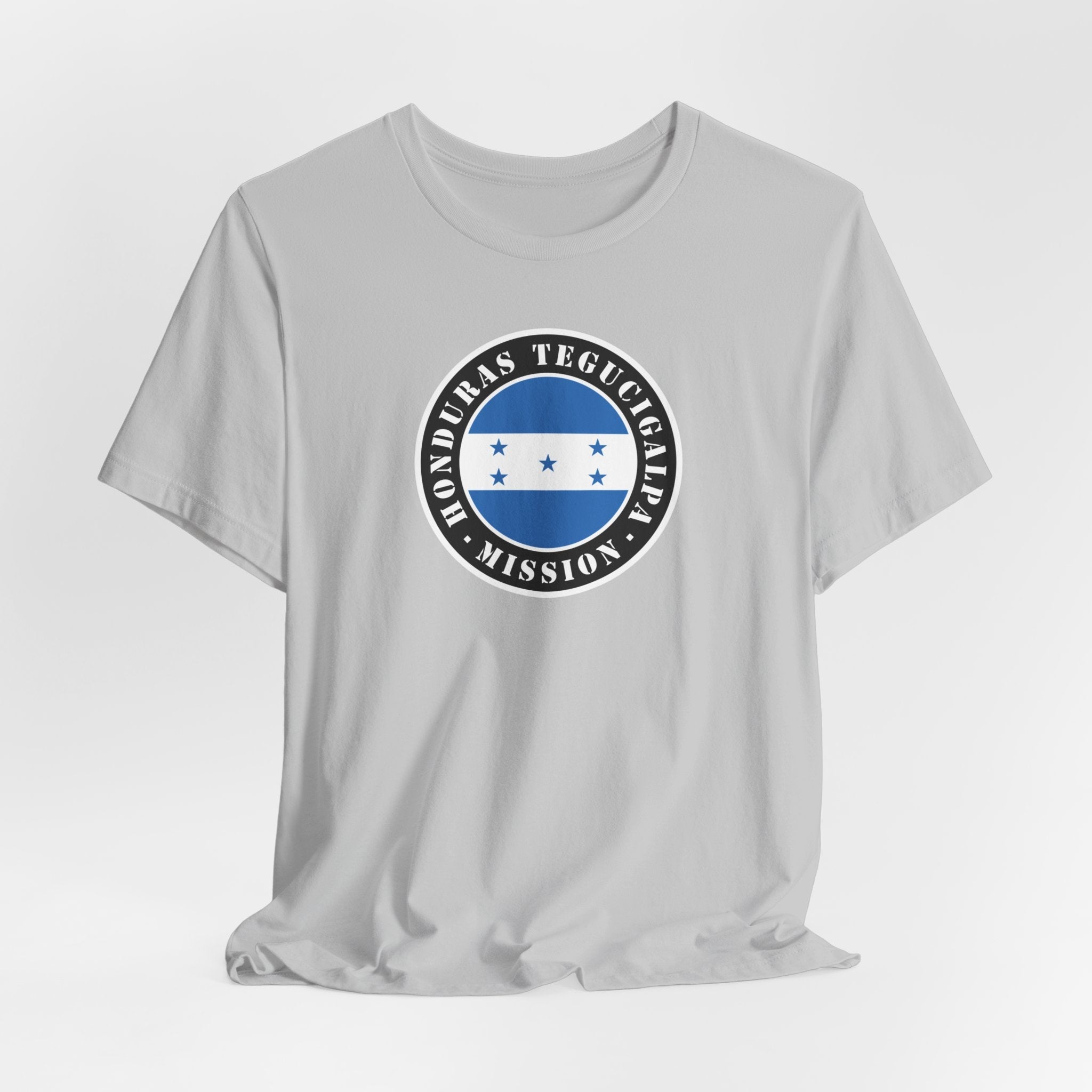 Honduras Tegucigalpa Mission Flag Logo (Black Border) T-shirt - Mission Wishlist - LDS Missionary Gift Store