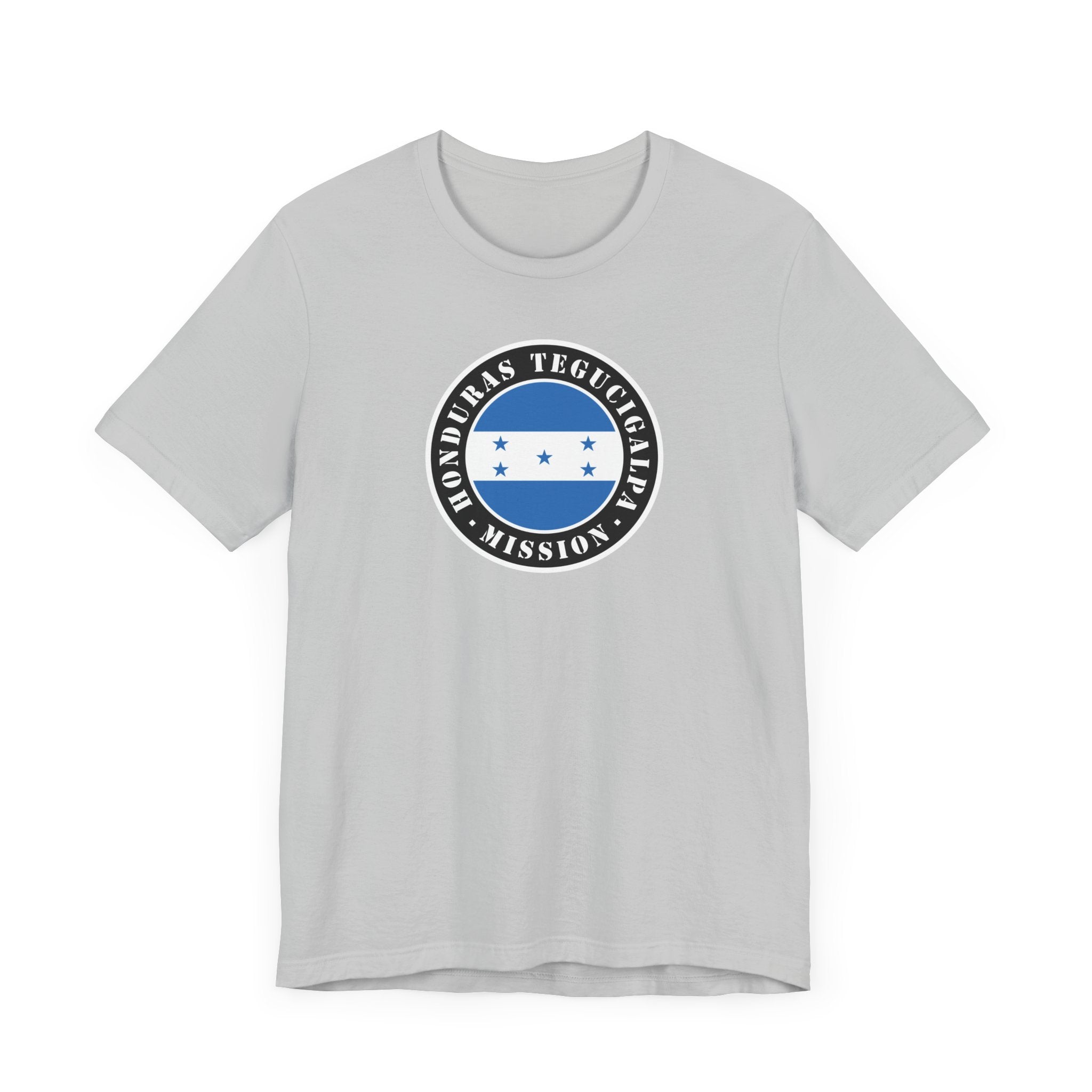 Honduras Tegucigalpa Mission Flag Logo (Black Border) T-shirt - Mission Wishlist - LDS Missionary Gift Store