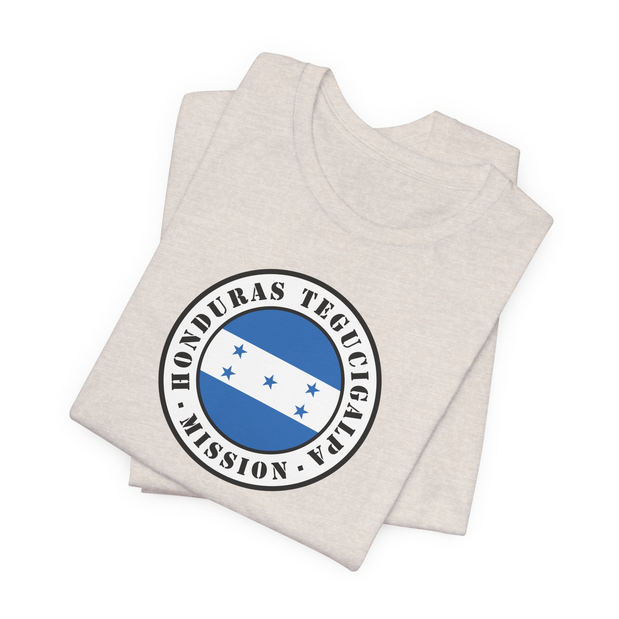 Honduras Tegucigalpa Mission Flag Logo (White Border) T-shirt - Mission Wishlist - LDS Missionary Gift Store