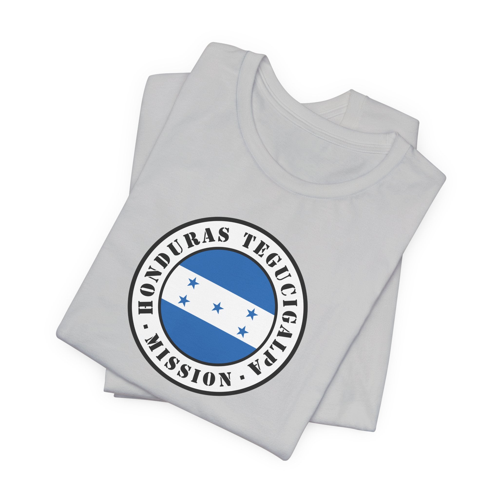 Honduras Tegucigalpa Mission Flag Logo (White Border) T-shirt - Mission Wishlist - LDS Missionary Gift Store