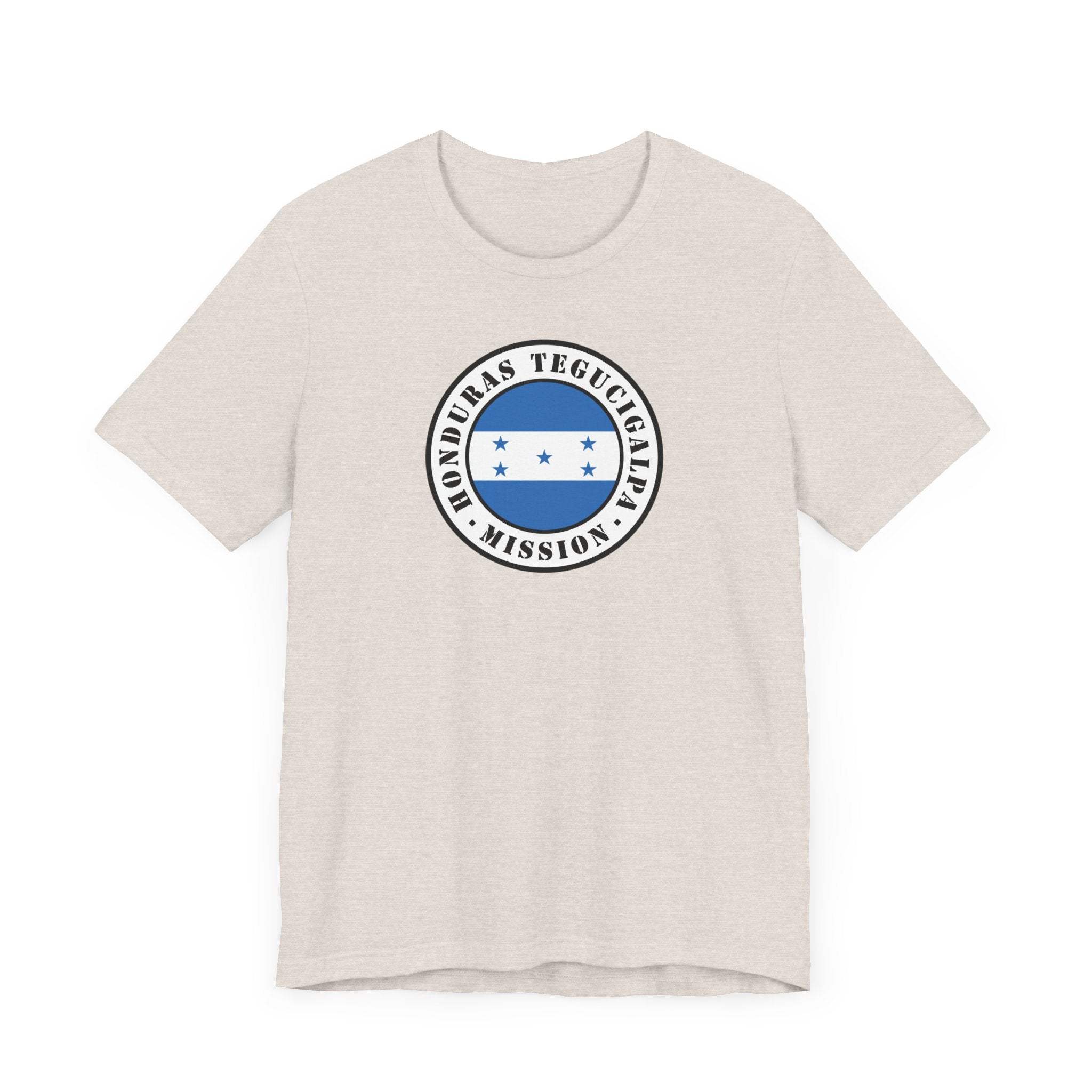 Honduras Tegucigalpa Mission Flag Logo (White Border) T-shirt - Mission Wishlist - LDS Missionary Gift Store