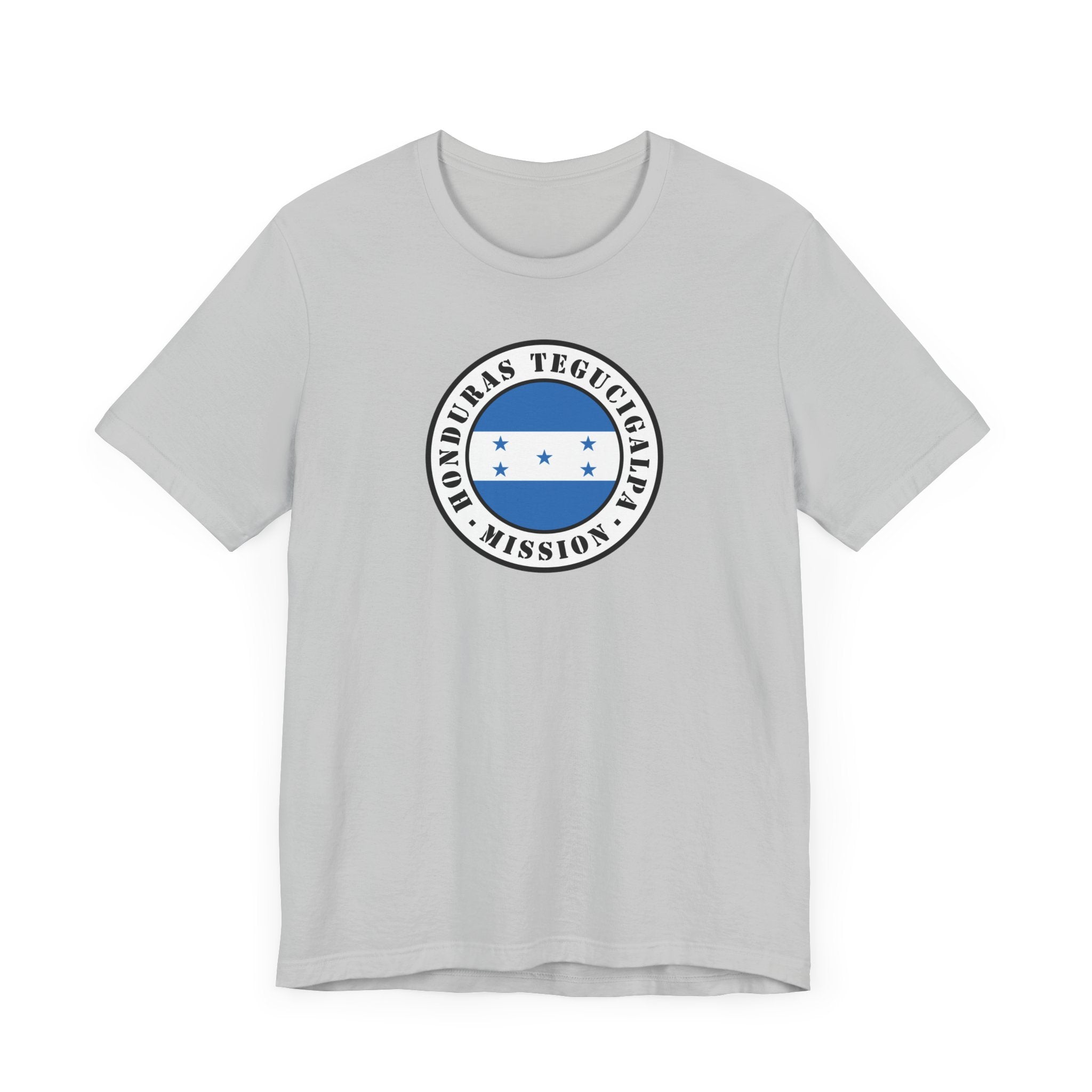 Honduras Tegucigalpa Mission Flag Logo (White Border) T-shirt - Mission Wishlist - LDS Missionary Gift Store