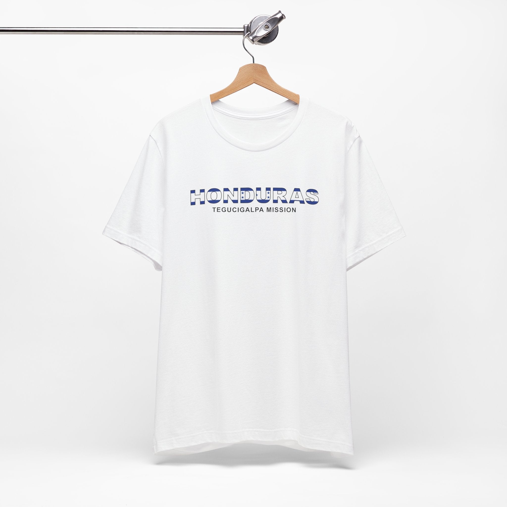 Honduras Tegucigalpa Mission Flag Title T-shirt - Mission Wishlist - LDS Missionary Gift Store