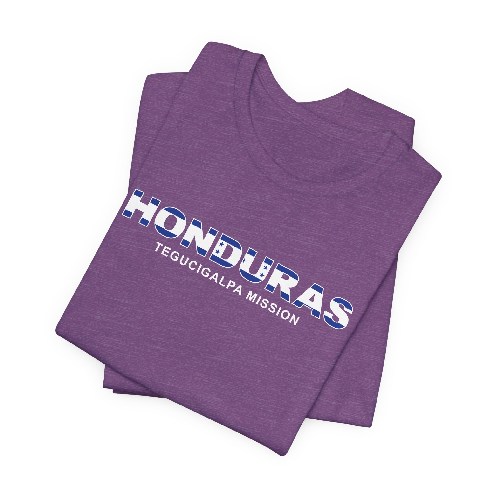Honduras Tegucigalpa Mission Flag Title T-shirt - Mission Wishlist - LDS Missionary Gift Store
