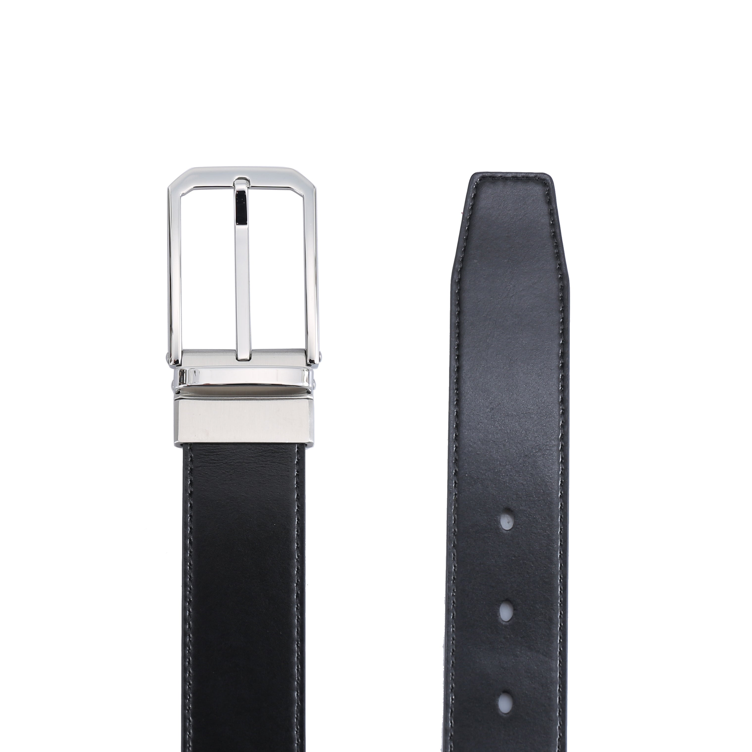 Professional Reversible 1 - Polished SS - Golf Vegan Belt