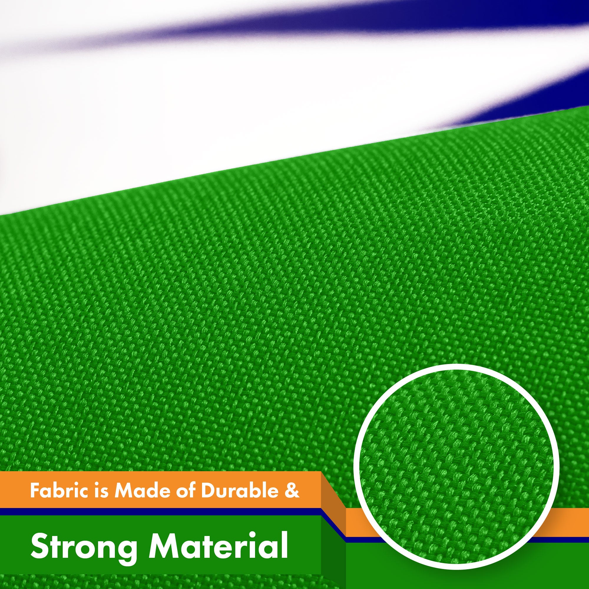 India (Indian) Flag | 3x5 feet | Printed 150D, Indoor/Outdoor, Vibrant Colors, Brass Grommets, Quality Polyester, Much Thicker More Durable Than 100D 75D Polyester