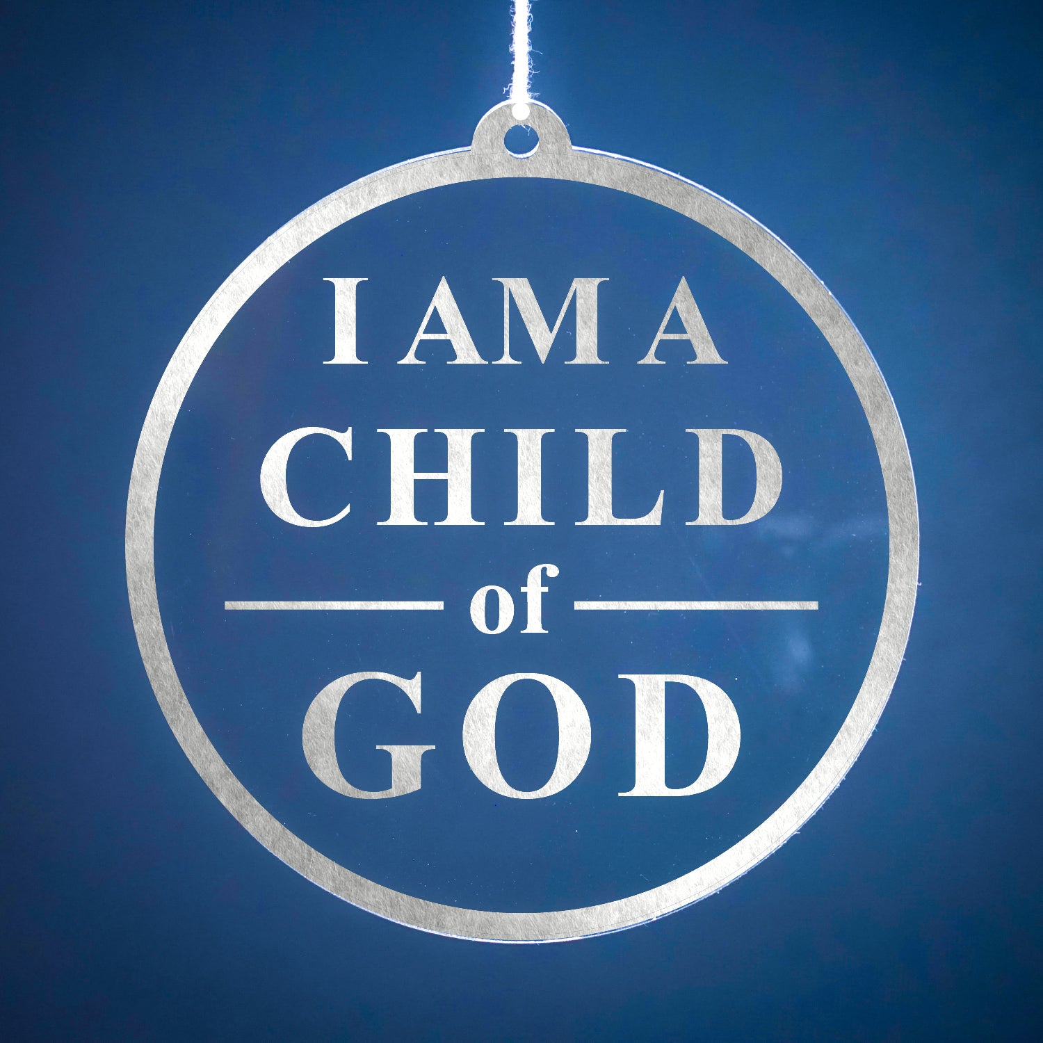 Set of I am a Child of God Ornaments
