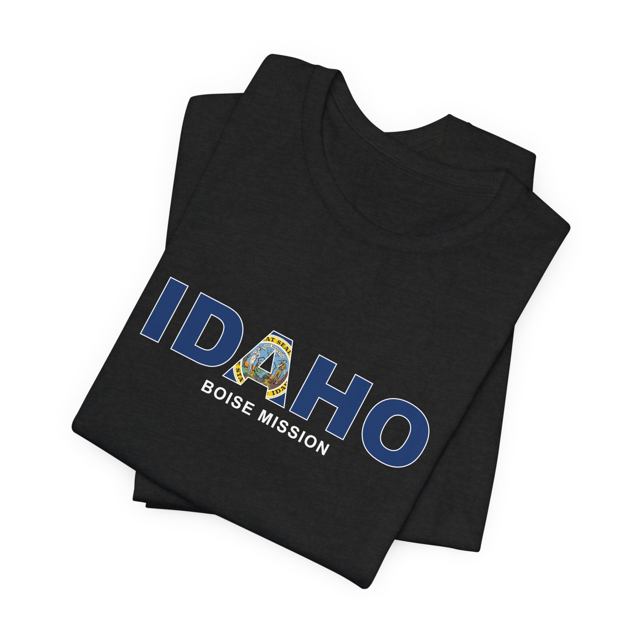 Idaho Boise Mission Flag Title T-shirt - Mission Wishlist - LDS Missionary Gift Store