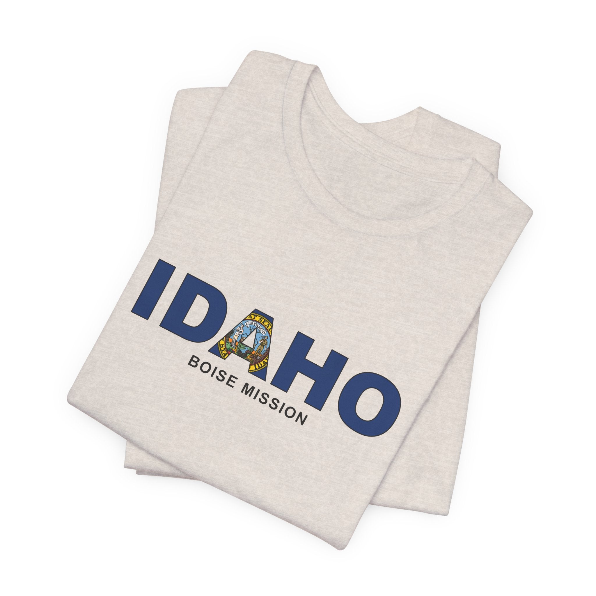 Idaho Boise Mission Flag Title T-shirt - Mission Wishlist - LDS Missionary Gift Store