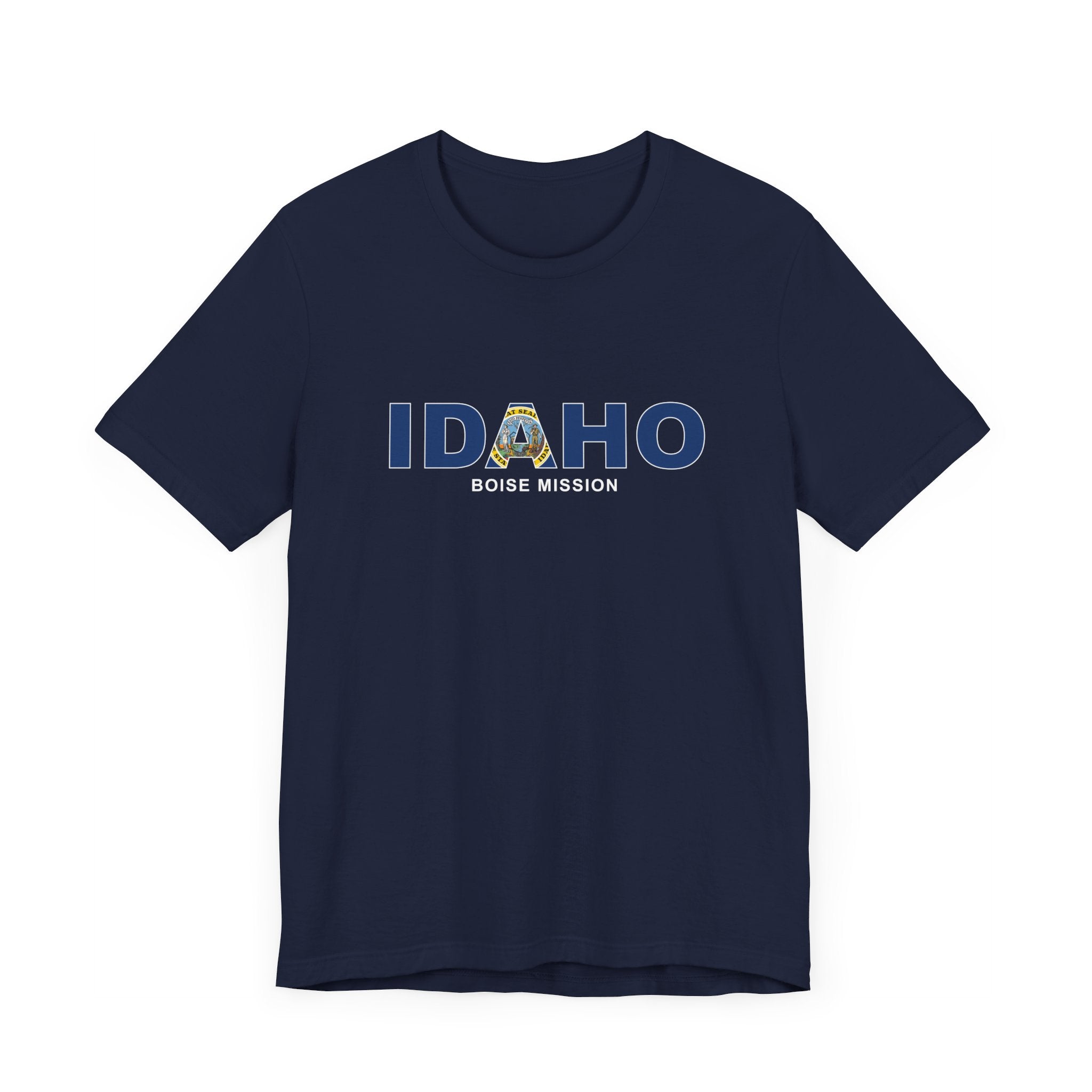 Idaho Boise Mission Flag Title T-shirt - Mission Wishlist - LDS Missionary Gift Store