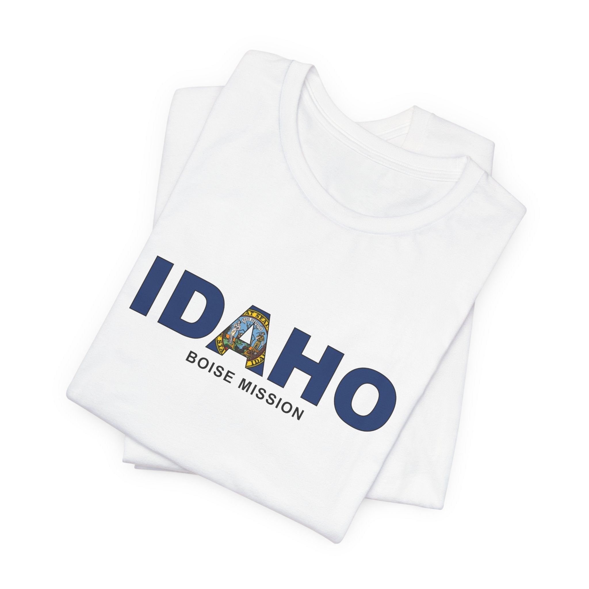 Idaho Boise Mission Flag Title T-shirt - Mission Wishlist - LDS Missionary Gift Store