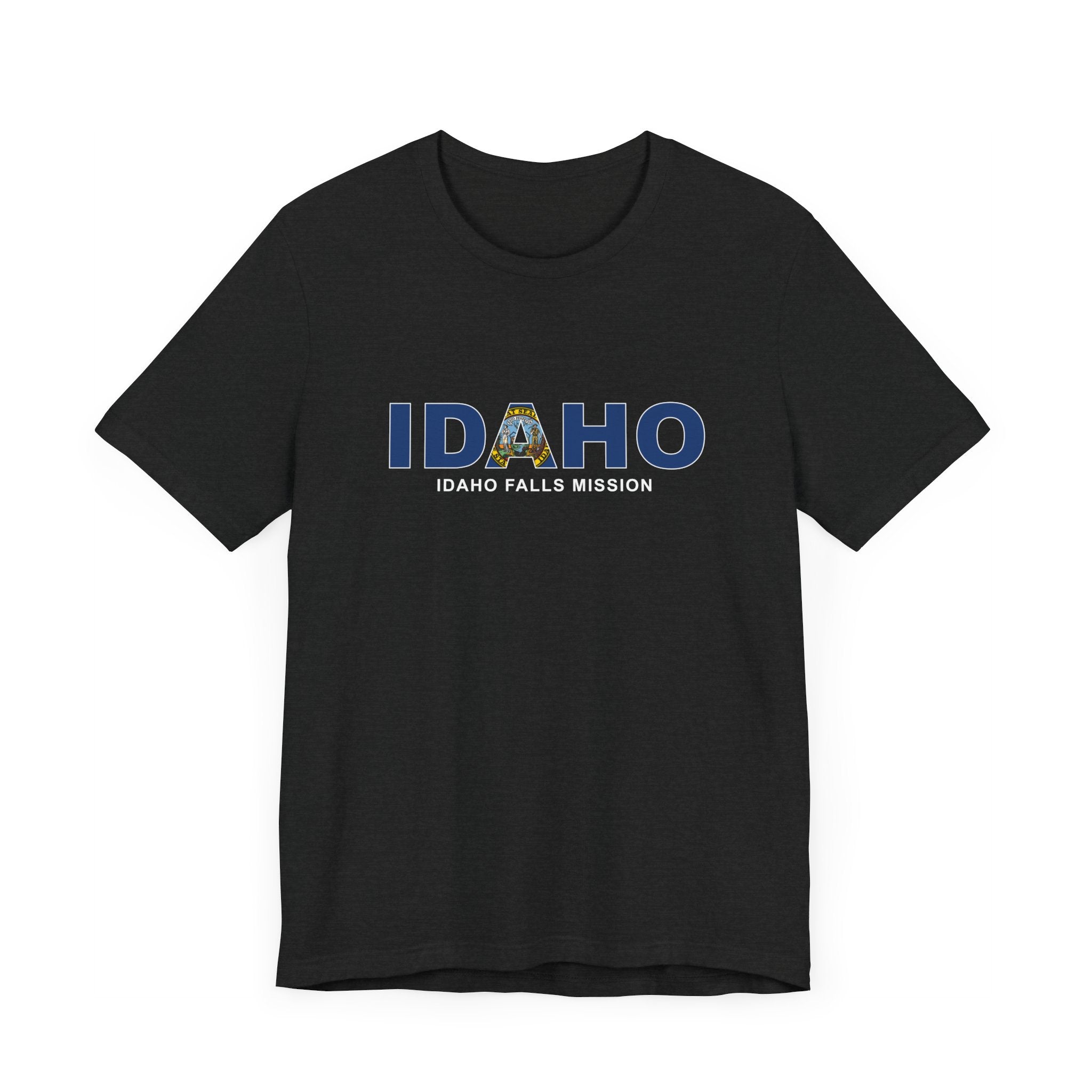 Idaho Idaho Falls Mission Flag Title T-shirt - Latter-Day Saint LDS Missionary Gift - Book of Mormon