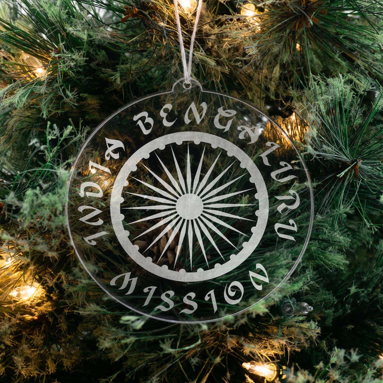 India Bengaluru Mission Christmas Ornament - Latter-Day Saint LDS Missionary Gift - Book of Mormon