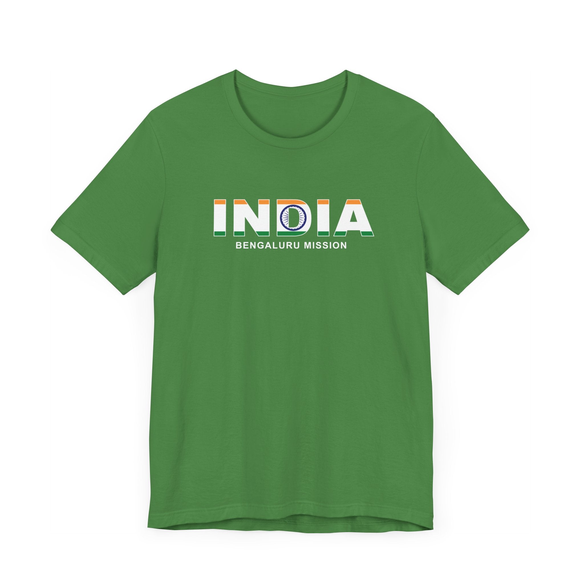 India Bengaluru Mission Flag Title T-shirt - Mission Wishlist - LDS Missionary Gift Store