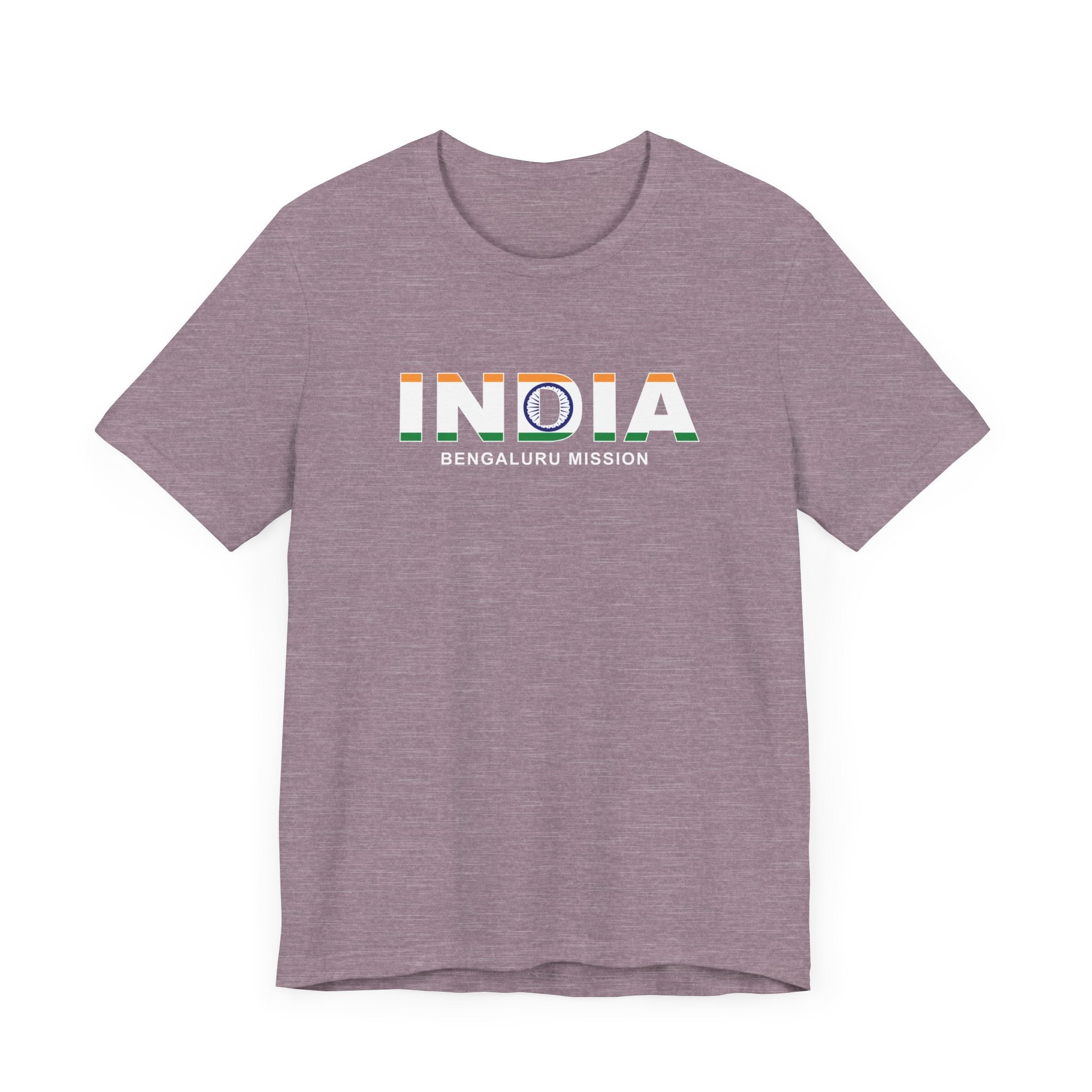 India Bengaluru Mission Flag Title T-shirt - Mission Wishlist - LDS Missionary Gift Store
