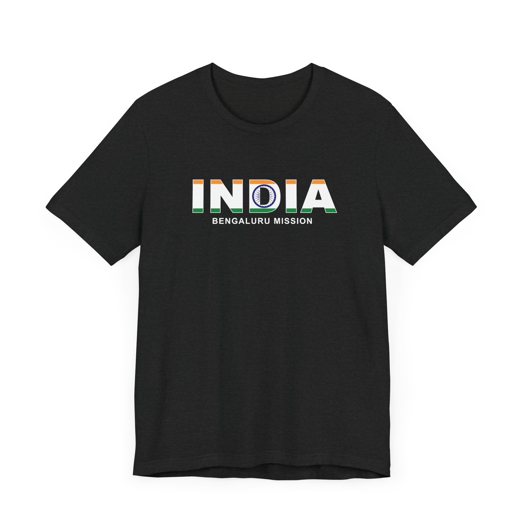 India Bengaluru Mission Flag Title T-shirt - Mission Wishlist - LDS Missionary Gift Store