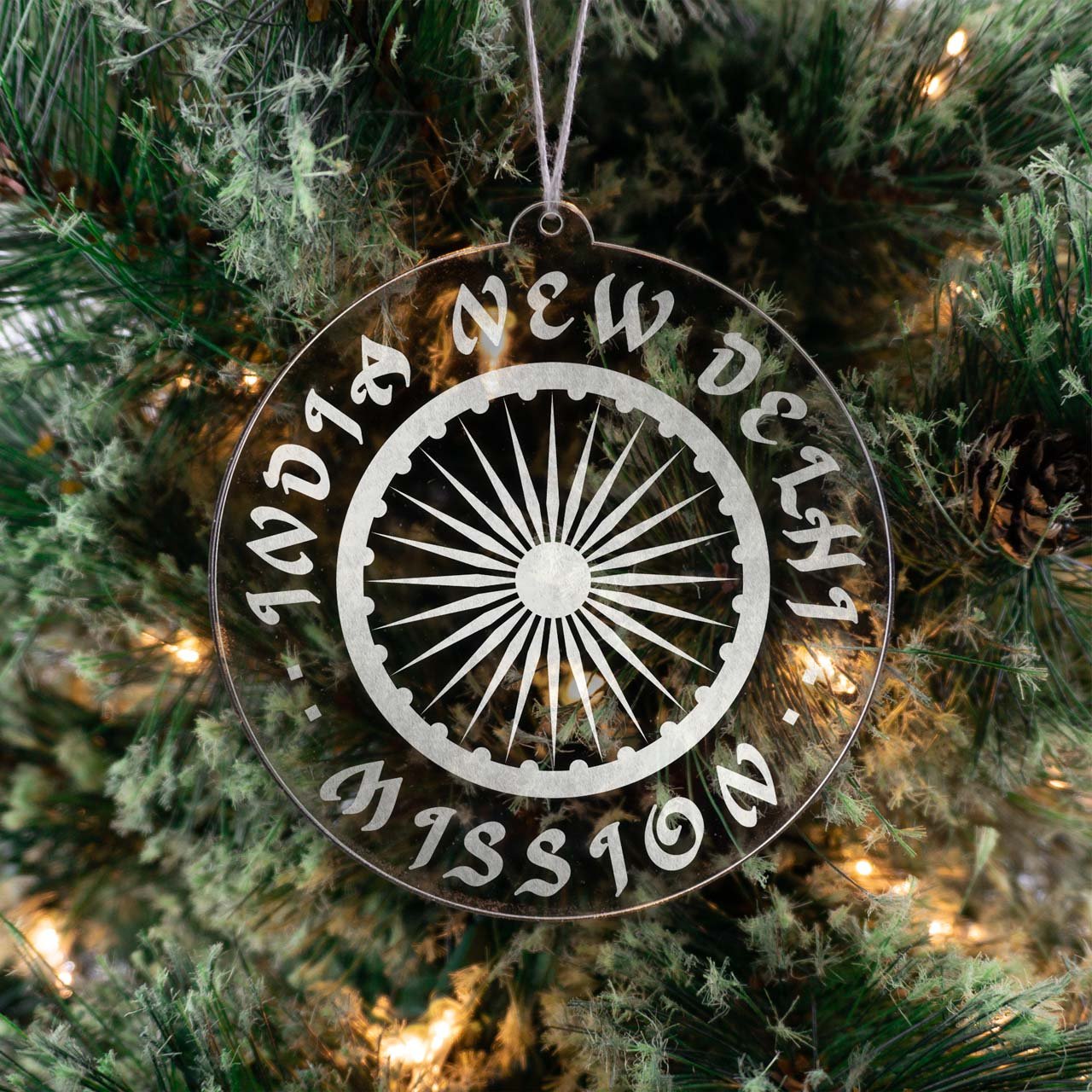 India New Delhi Mission Christmas Ornament - Latter-Day Saint LDS Missionary Gift - Book of Mormon