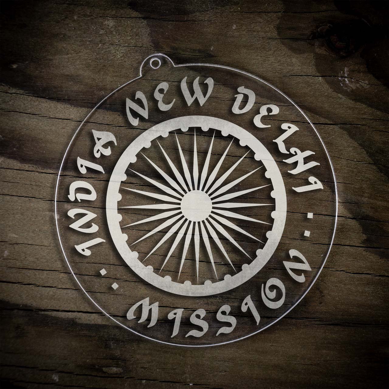 India New Delhi Mission Christmas Ornament - Latter-Day Saint LDS Missionary Gift - Book of Mormon