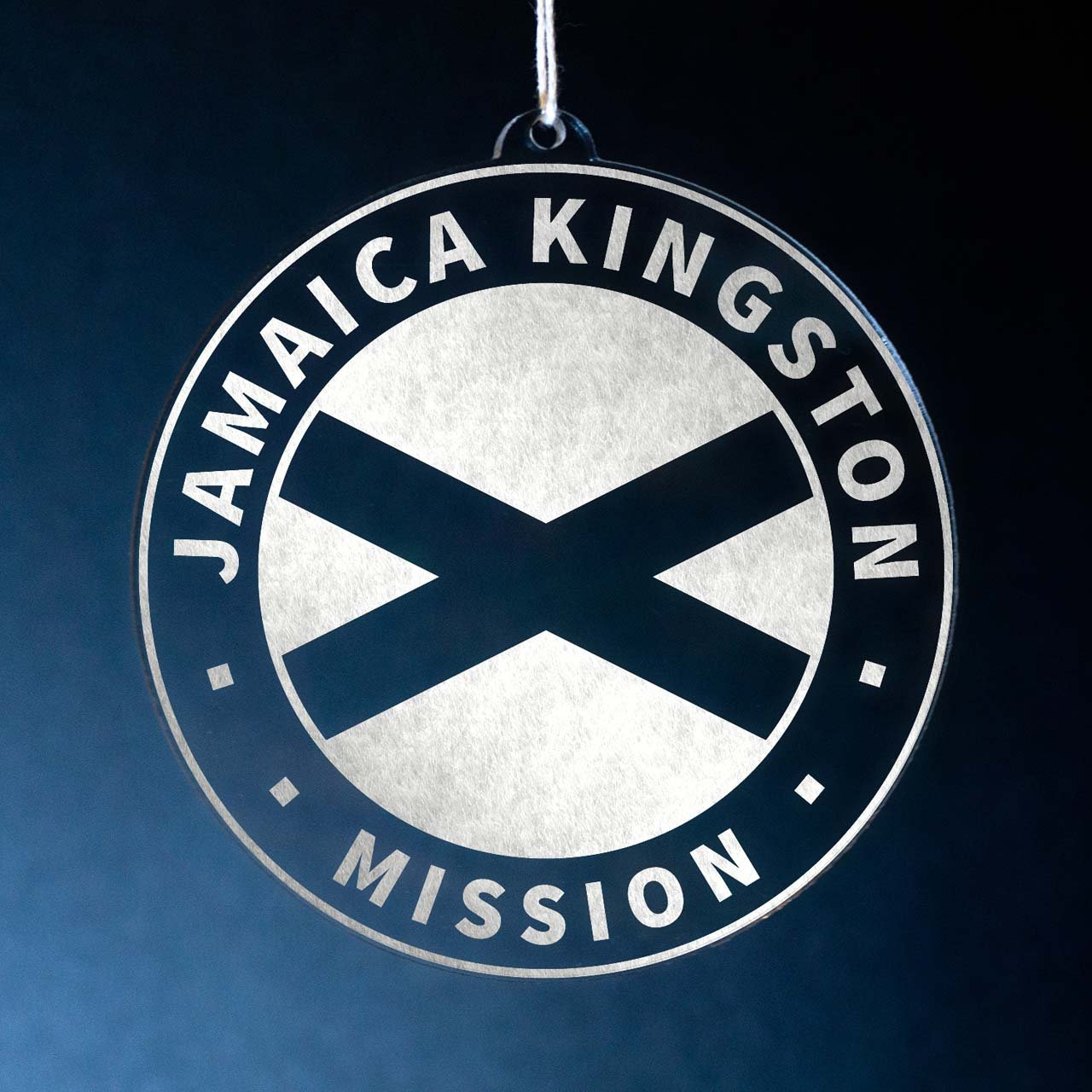 Jamaica Kingston Mission Christmas Ornament - Latter-Day Saint LDS Missionary Gift - Book of Mormon