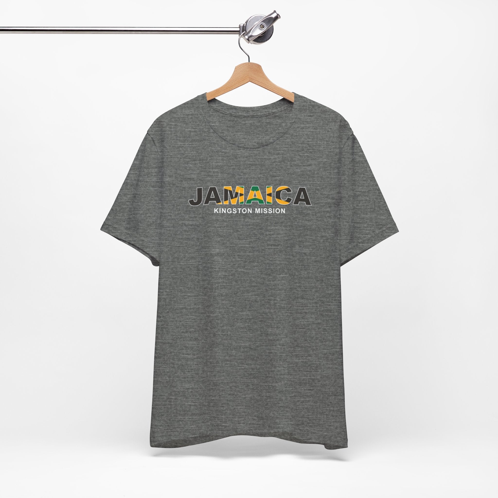 Jamaica Kingston Mission Flag Title T-shirt - Mission Wishlist - LDS Missionary Gift Store