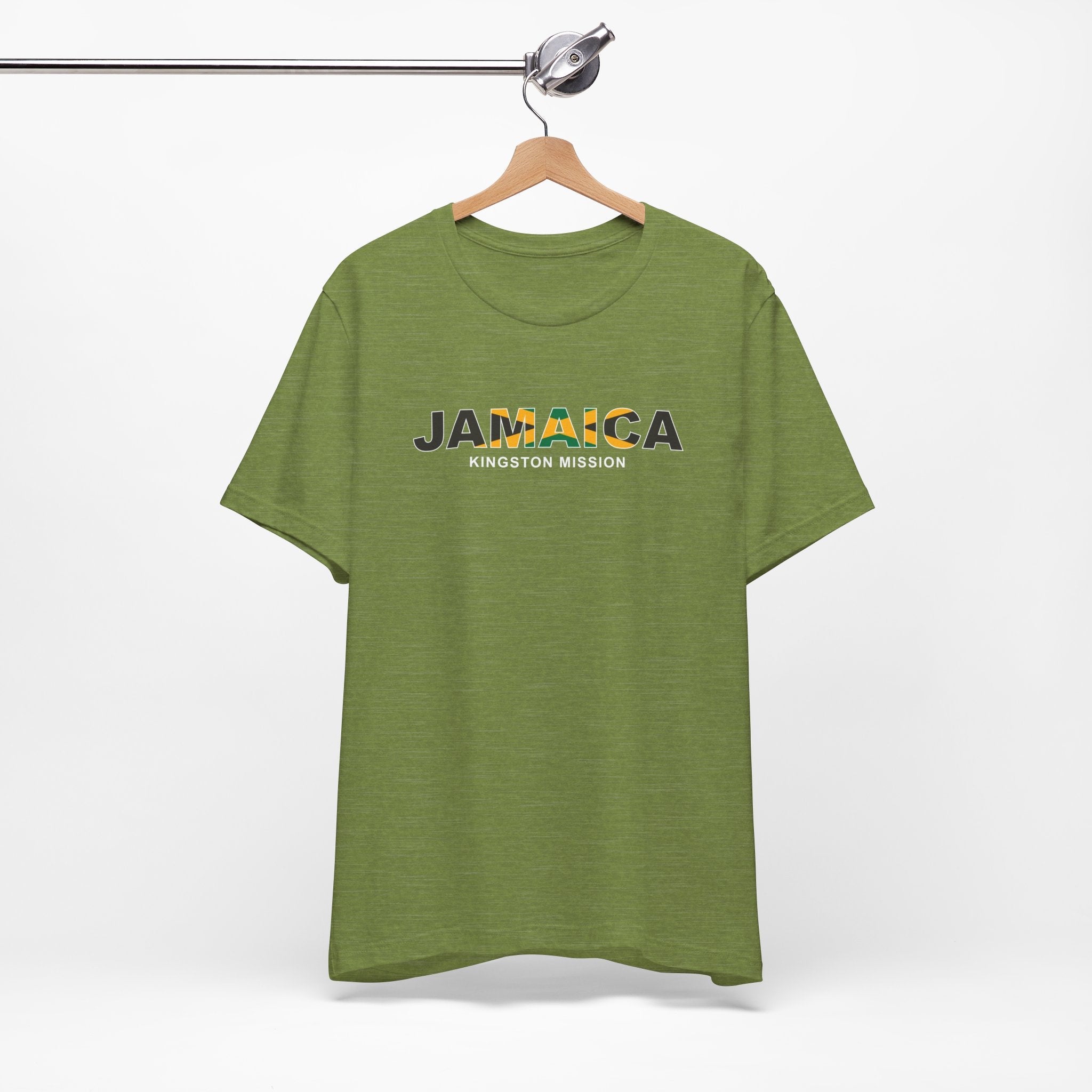 Jamaica Kingston Mission Flag Title T-shirt - Mission Wishlist - LDS Missionary Gift Store