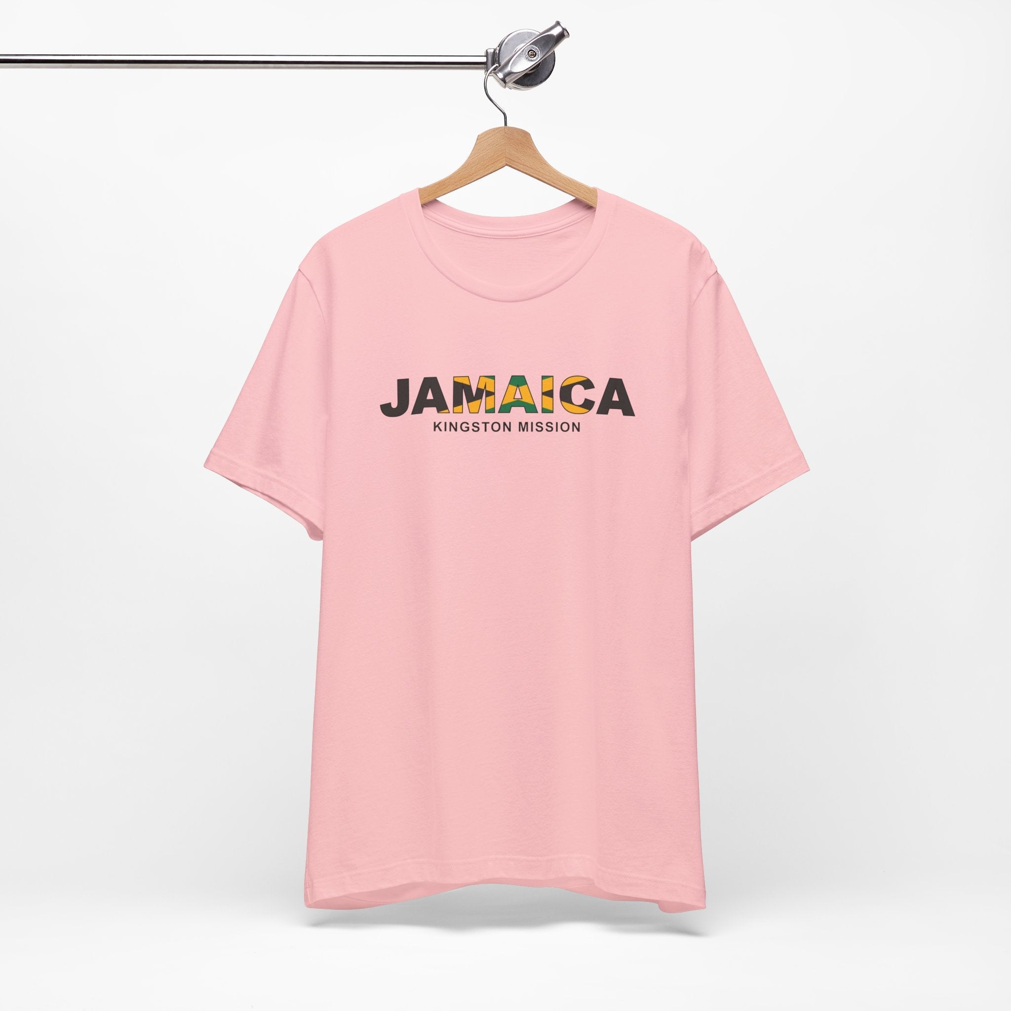 Jamaica Kingston Mission Flag Title T-shirt - Mission Wishlist - LDS Missionary Gift Store
