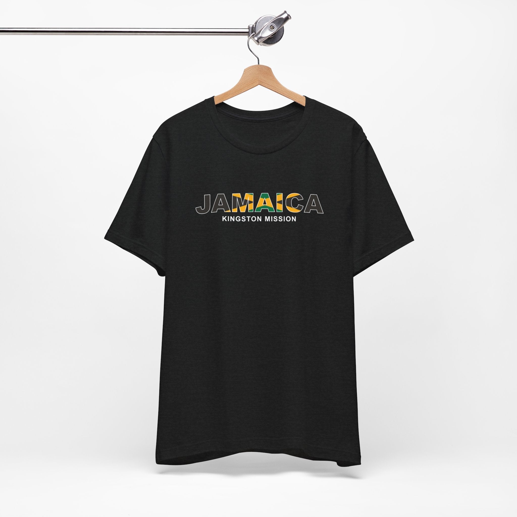 Jamaica Kingston Mission Flag Title T-shirt - Mission Wishlist - LDS Missionary Gift Store