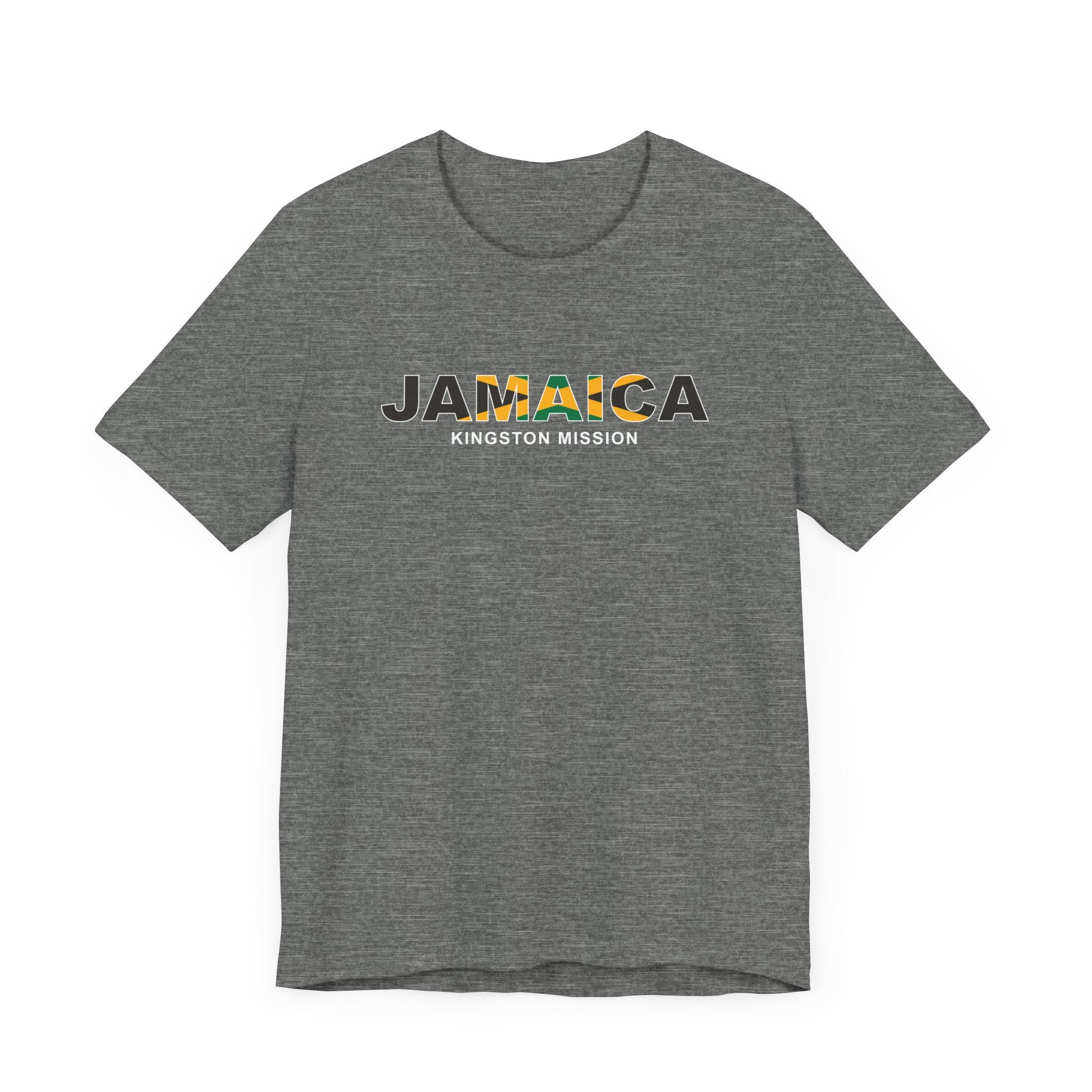 Jamaica Kingston Mission Flag Title T-shirt - Mission Wishlist - LDS Missionary Gift Store