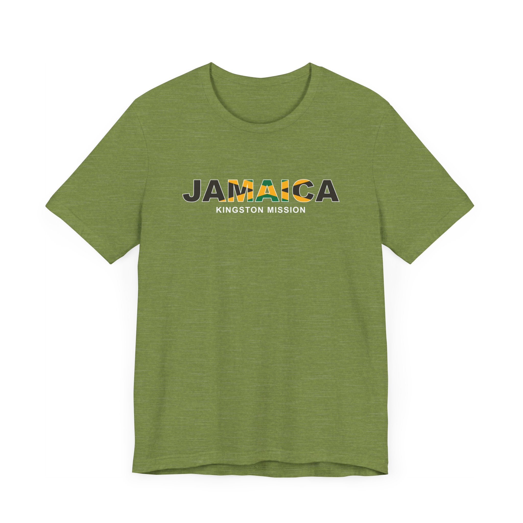 Jamaica Kingston Mission Flag Title T-shirt - Mission Wishlist - LDS Missionary Gift Store