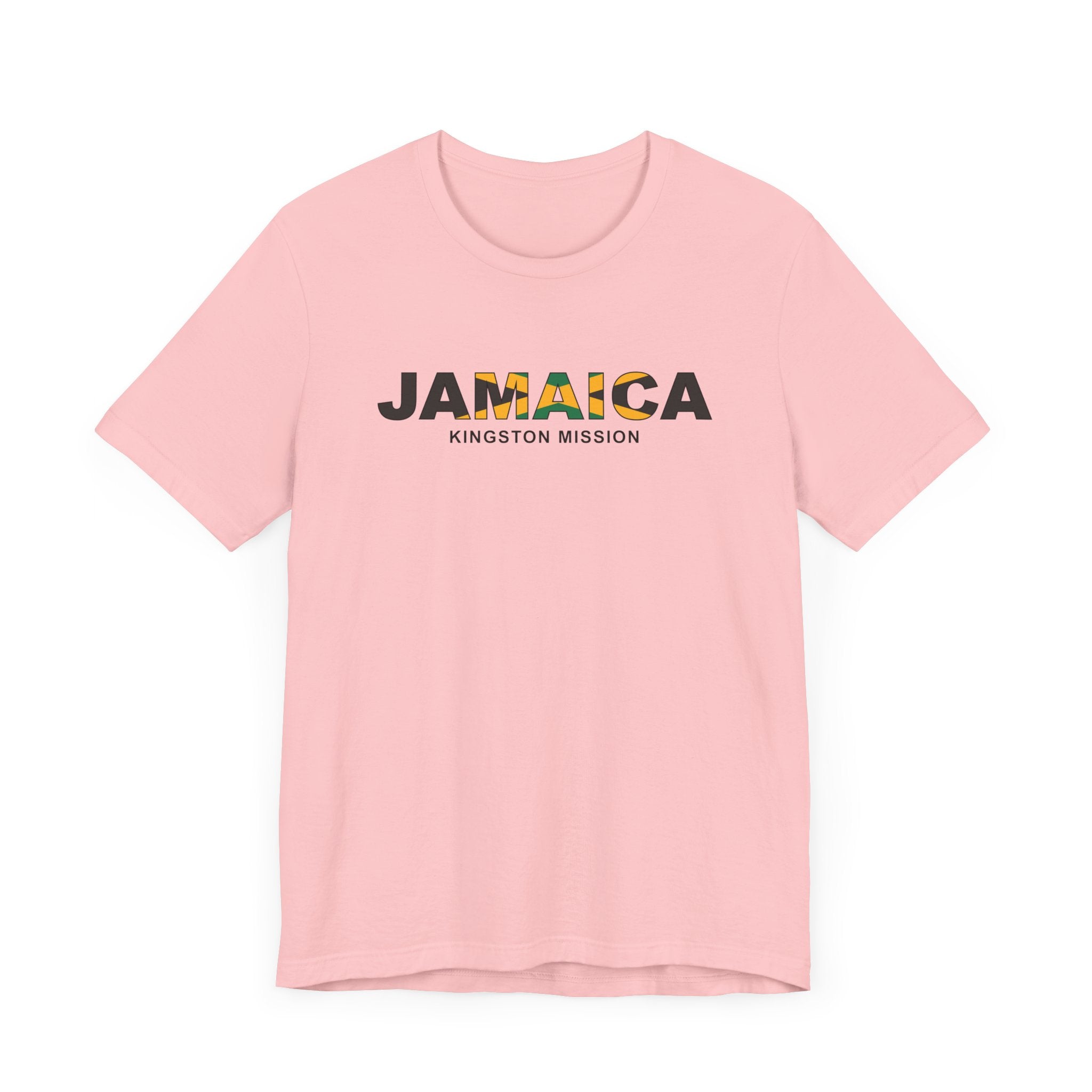 Jamaica Kingston Mission Flag Title T-shirt - Mission Wishlist - LDS Missionary Gift Store
