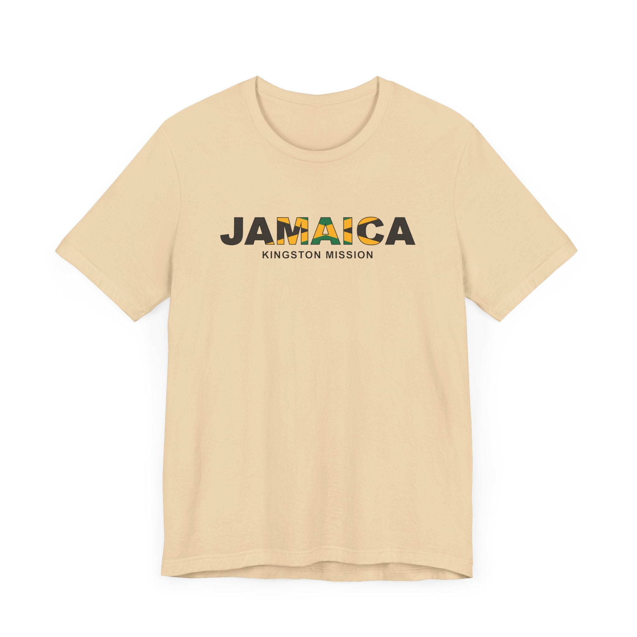 Jamaica Kingston Mission Flag Title T-shirt - Mission Wishlist - LDS Missionary Gift Store