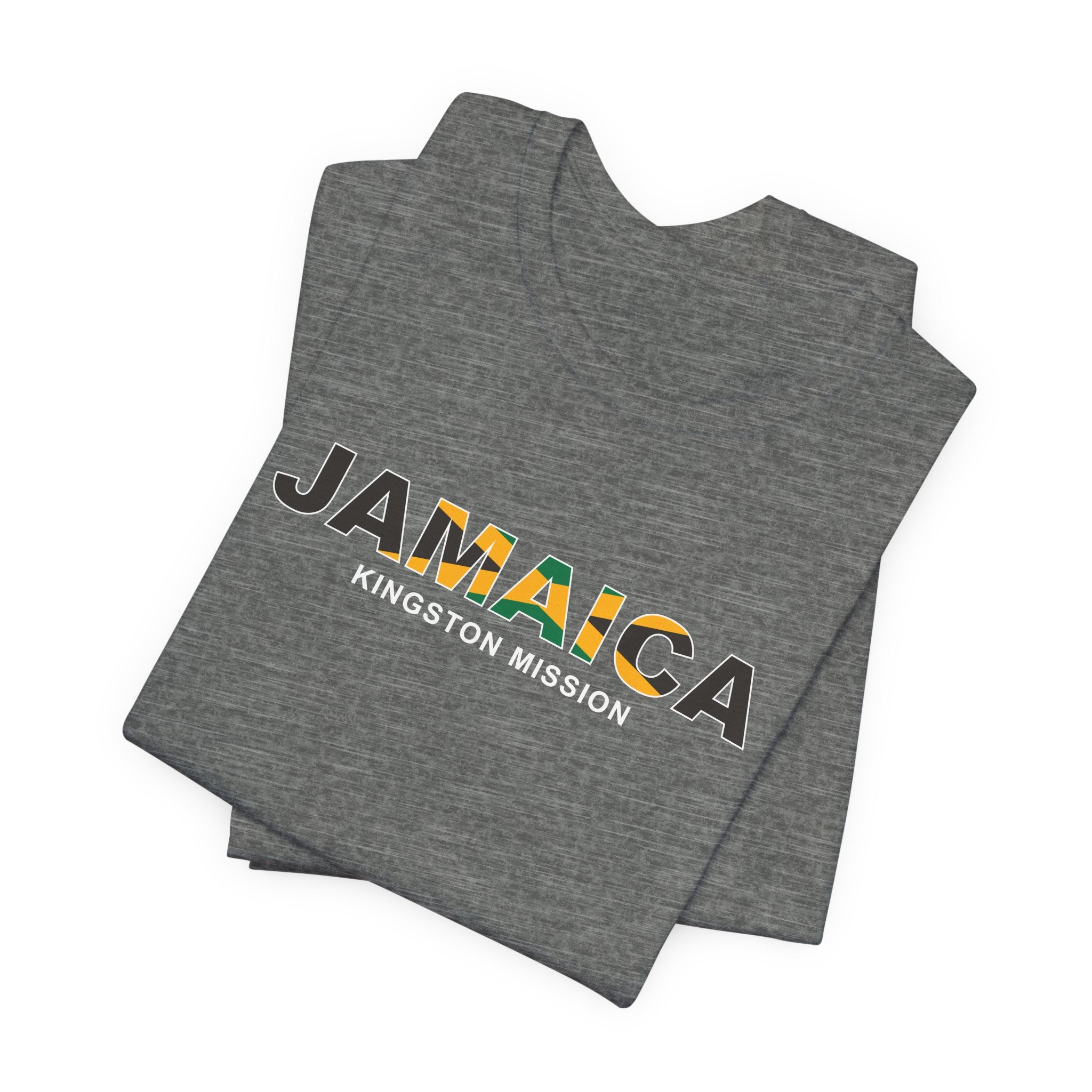 Jamaica Kingston Mission Flag Title T-shirt - Mission Wishlist - LDS Missionary Gift Store