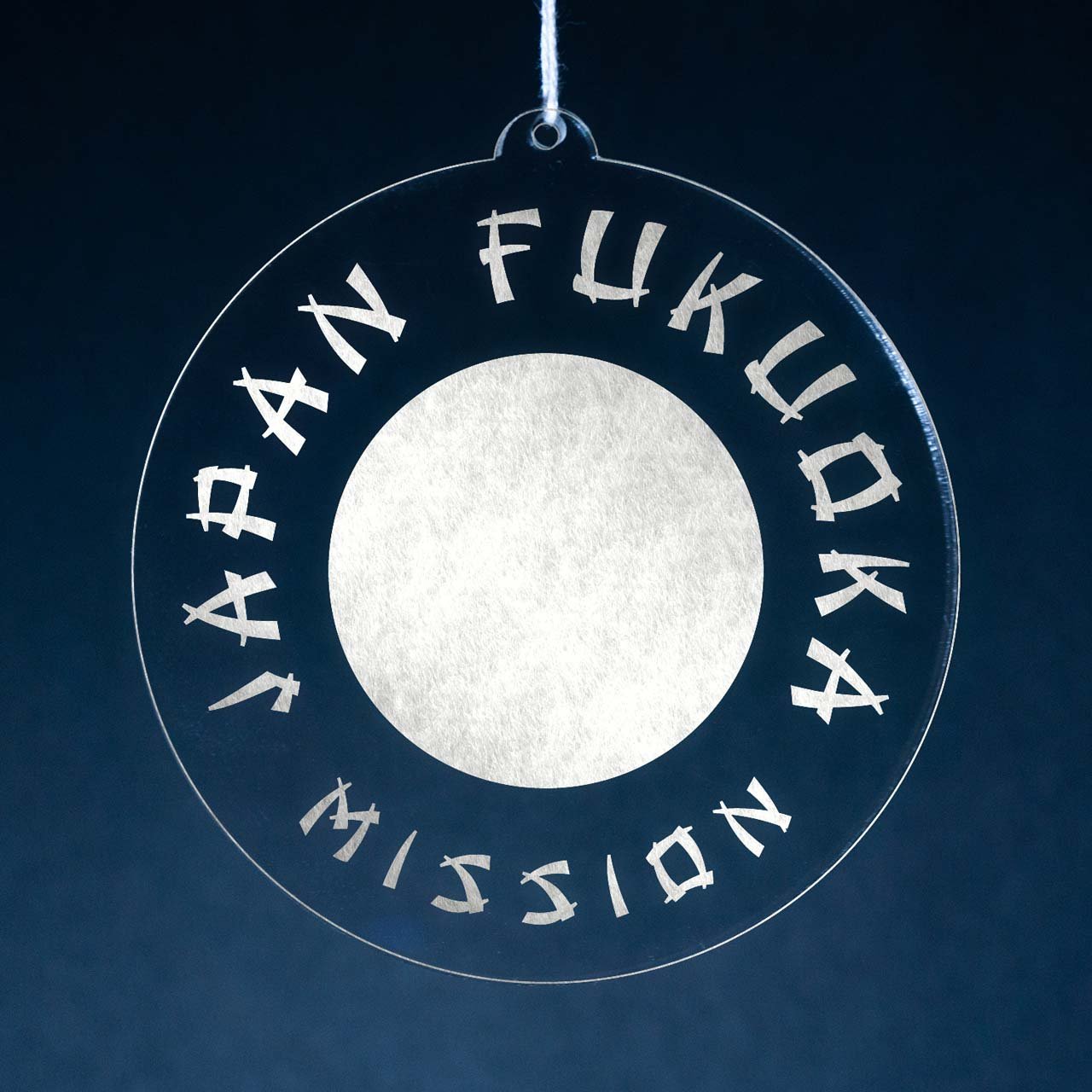 Japan Fukuoka Mission Christmas Ornament - Latter-Day Saint LDS Missionary Gift - Book of Mormon