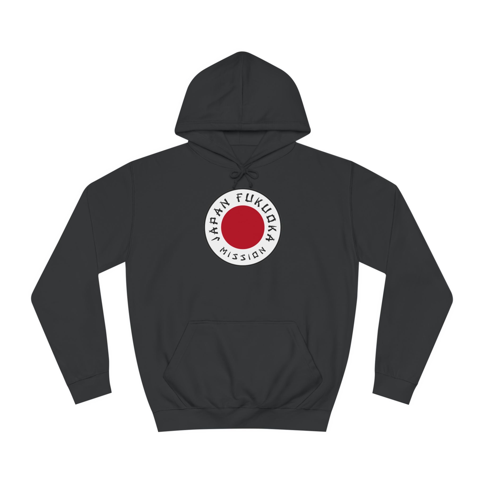 Japan Fukuoka Mission Flag Logo (White Border) College Hoodie - Mission Wishlist - LDS Missionary Gift Store