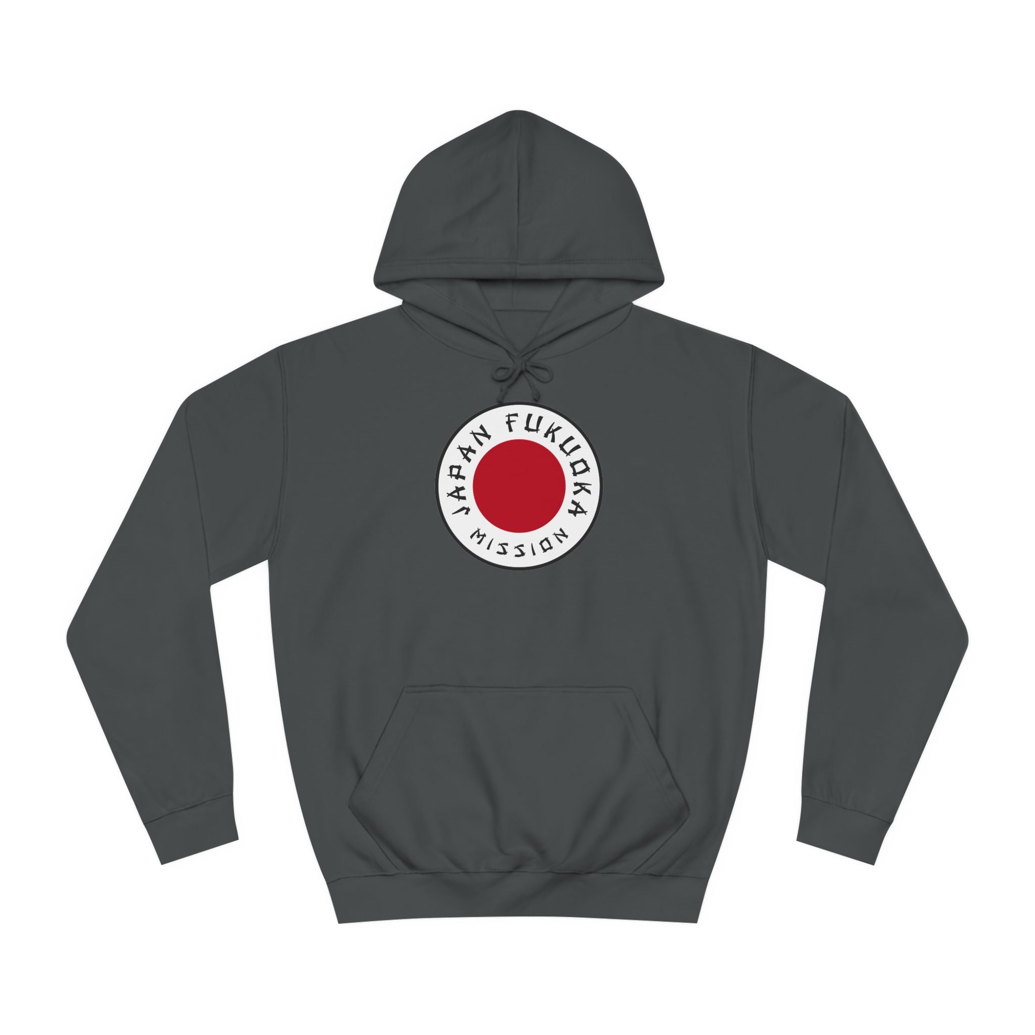 Japan Fukuoka Mission Flag Logo (White Border) College Hoodie - Mission Wishlist - LDS Missionary Gift Store