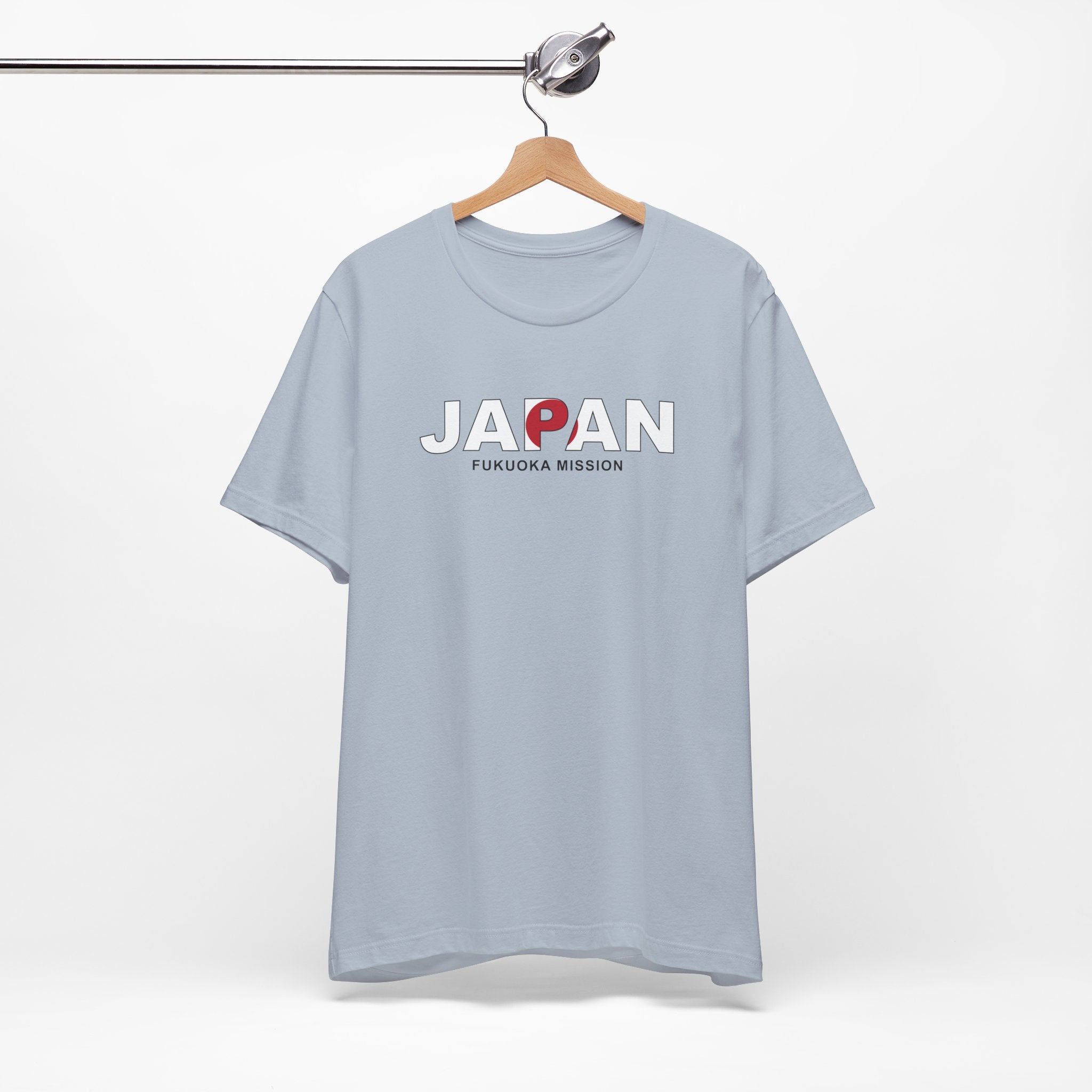 Japan Fukuoka Mission Flag Title T-shirt - Mission Wishlist - LDS Missionary Gift Store
