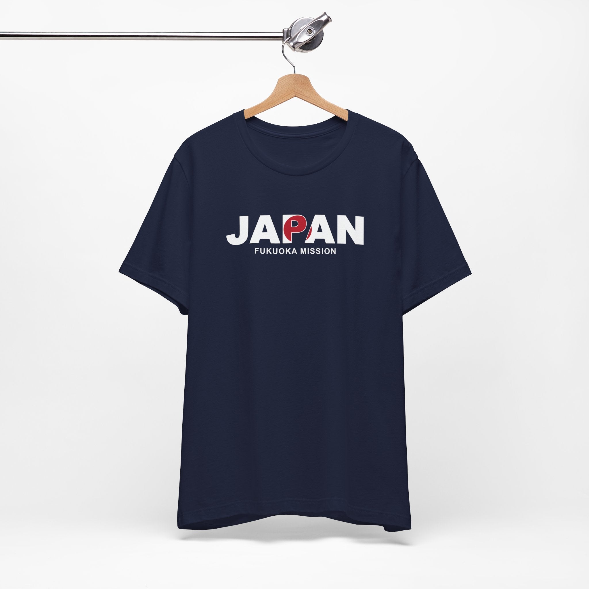Japan Fukuoka Mission Flag Title T-shirt - Mission Wishlist - LDS Missionary Gift Store