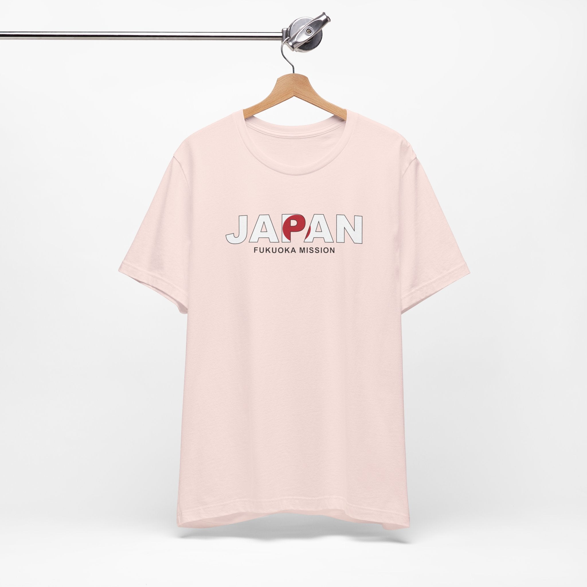 Japan Fukuoka Mission Flag Title T-shirt - Mission Wishlist - LDS Missionary Gift Store