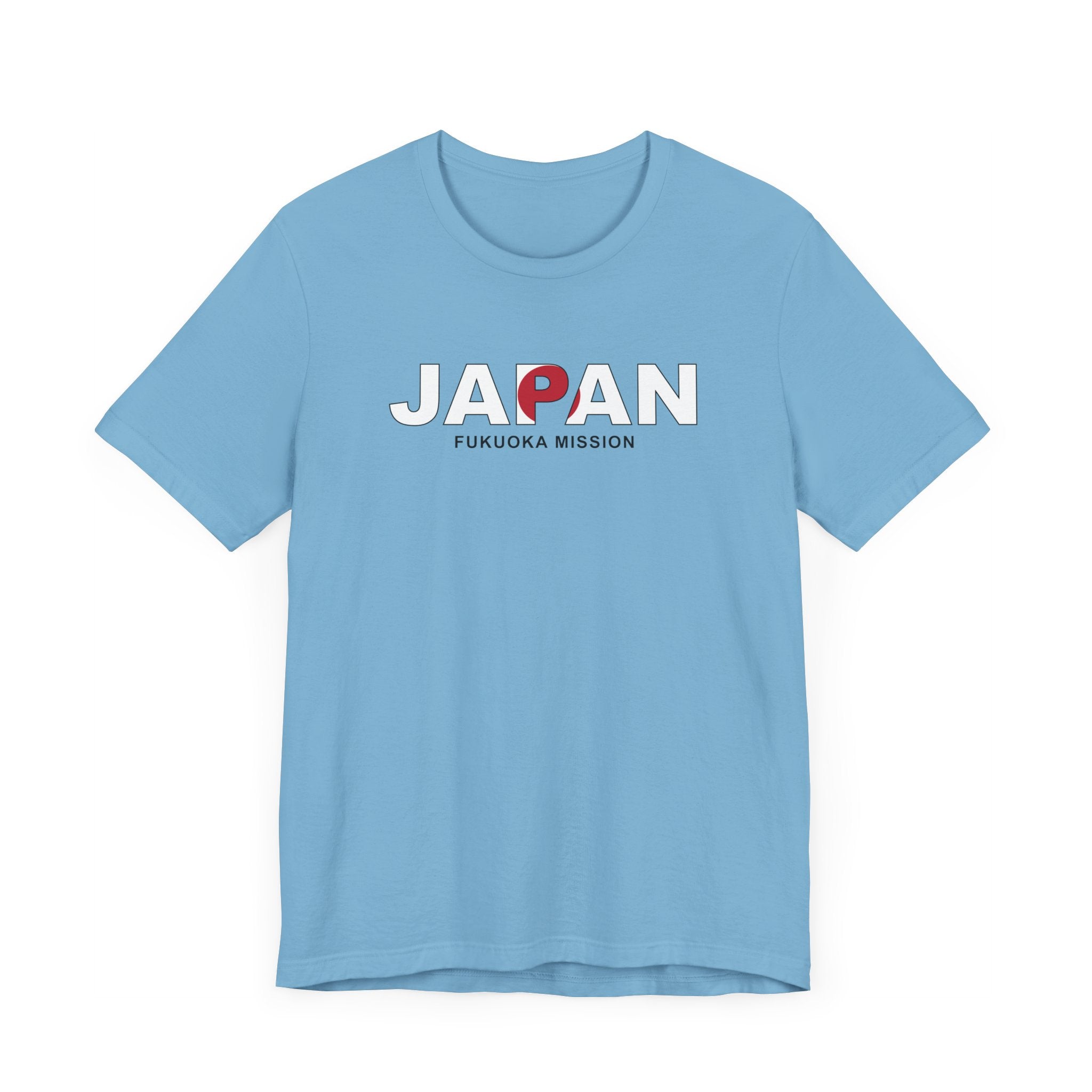 Japan Fukuoka Mission Flag Title T-shirt - Mission Wishlist - LDS Missionary Gift Store