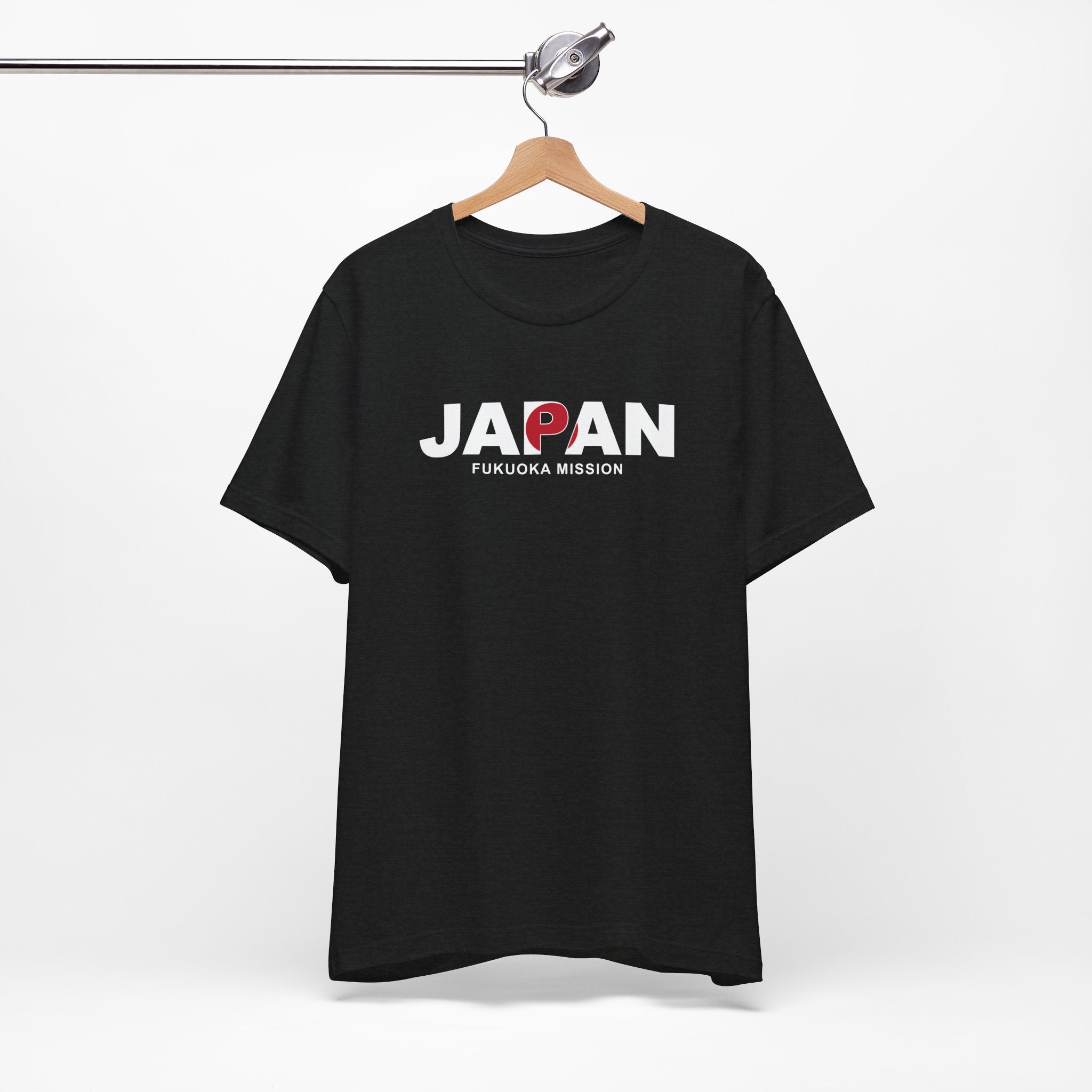 Japan Fukuoka Mission Flag Title T-shirt - Mission Wishlist - LDS Missionary Gift Store