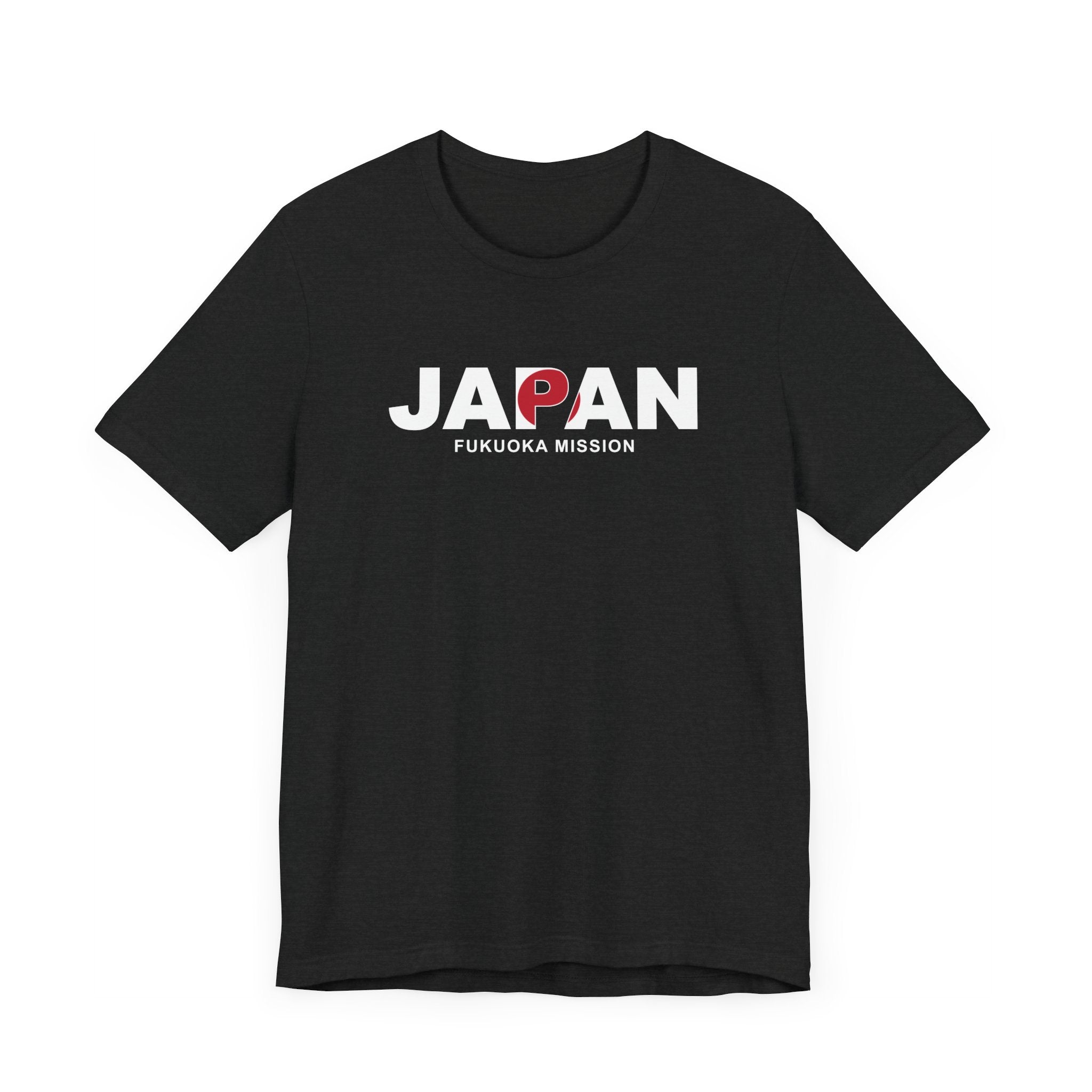 Japan Fukuoka Mission Flag Title T-shirt - Mission Wishlist - LDS Missionary Gift Store