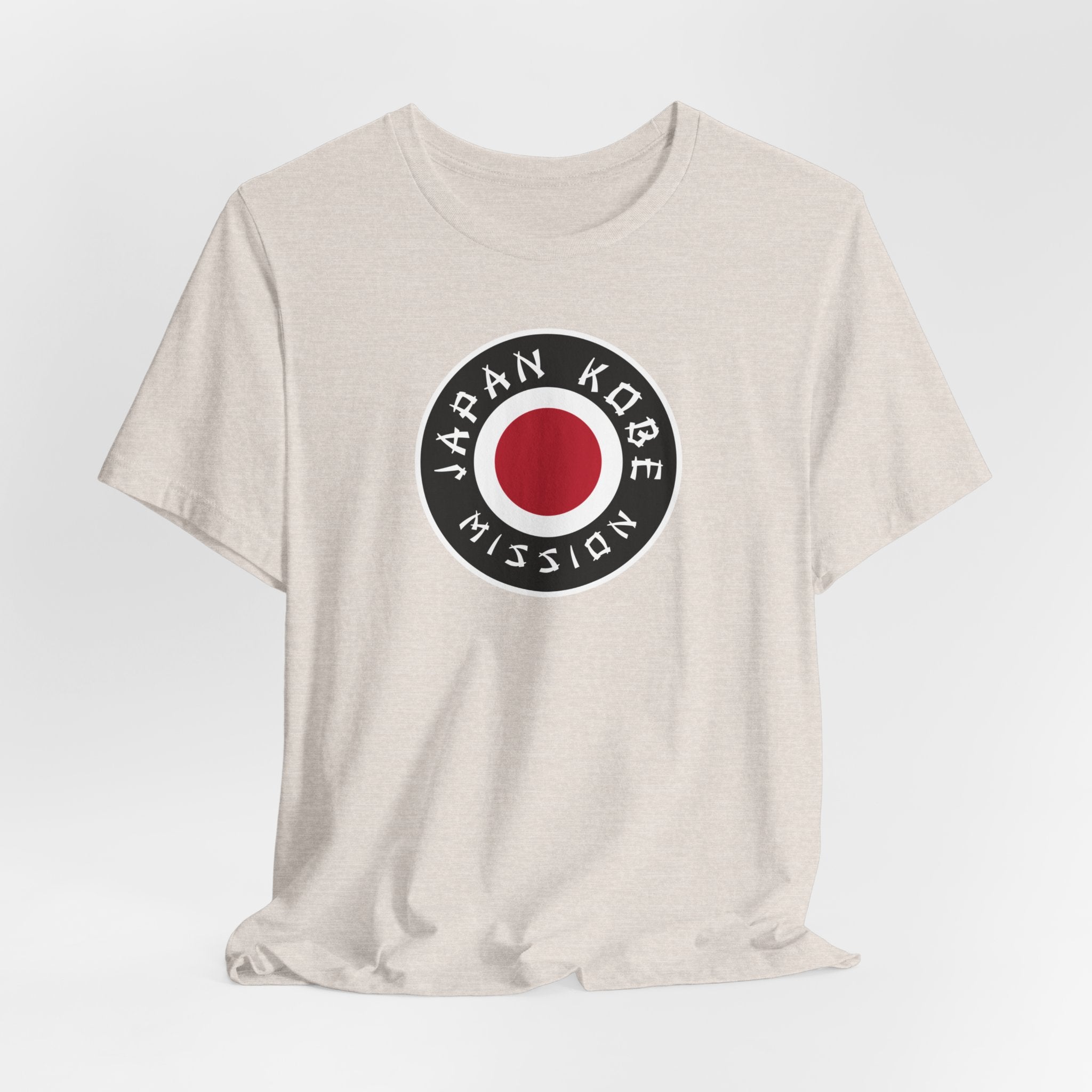 Japan Kobe Mission Flag Logo (Black Border) T-shirt - Mission Wishlist - LDS Missionary Gift Store
