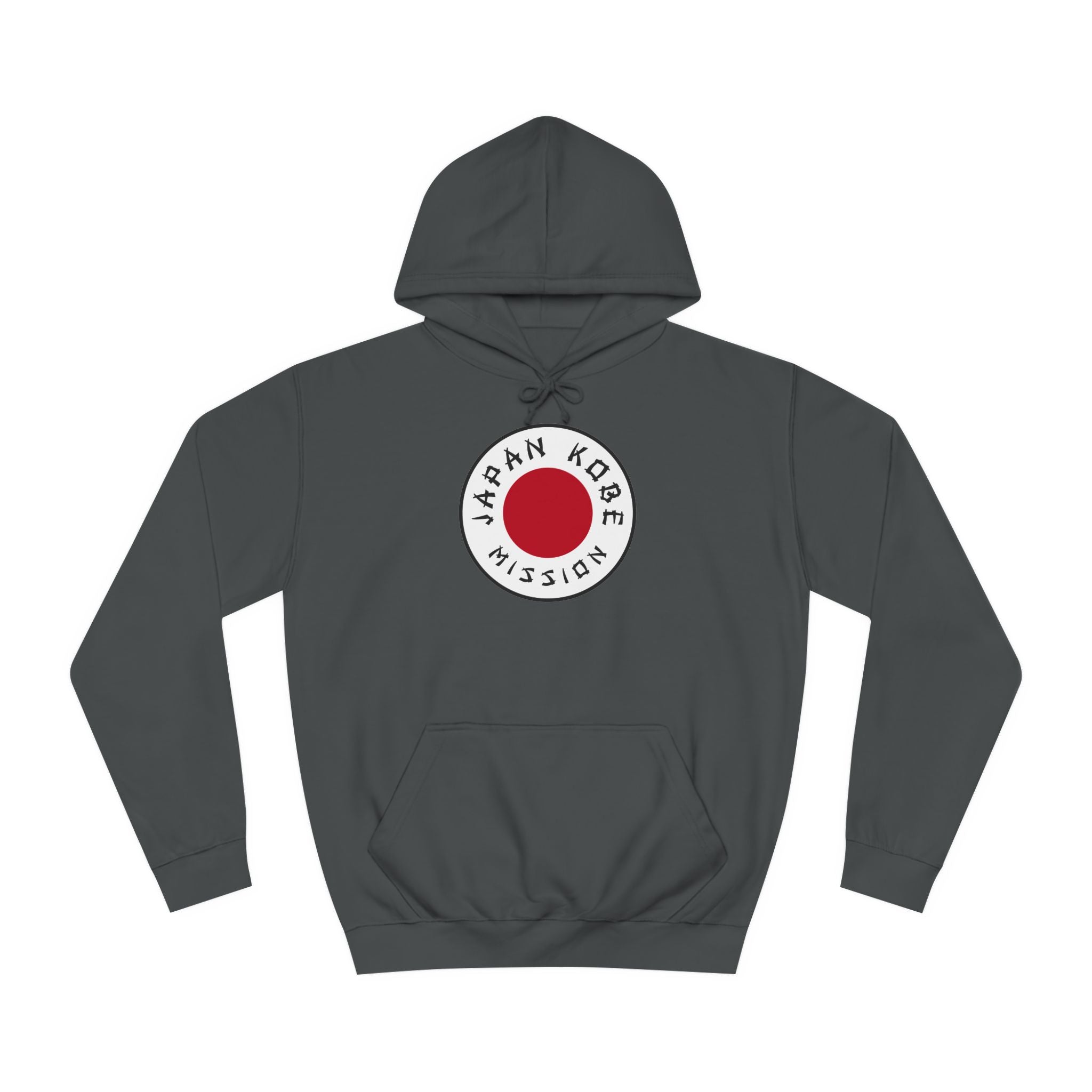 Japan Kobe Mission Flag Logo (White Border) College Hoodie - Latter-Day Saint LDS Missionary Gift - Book of Mormon