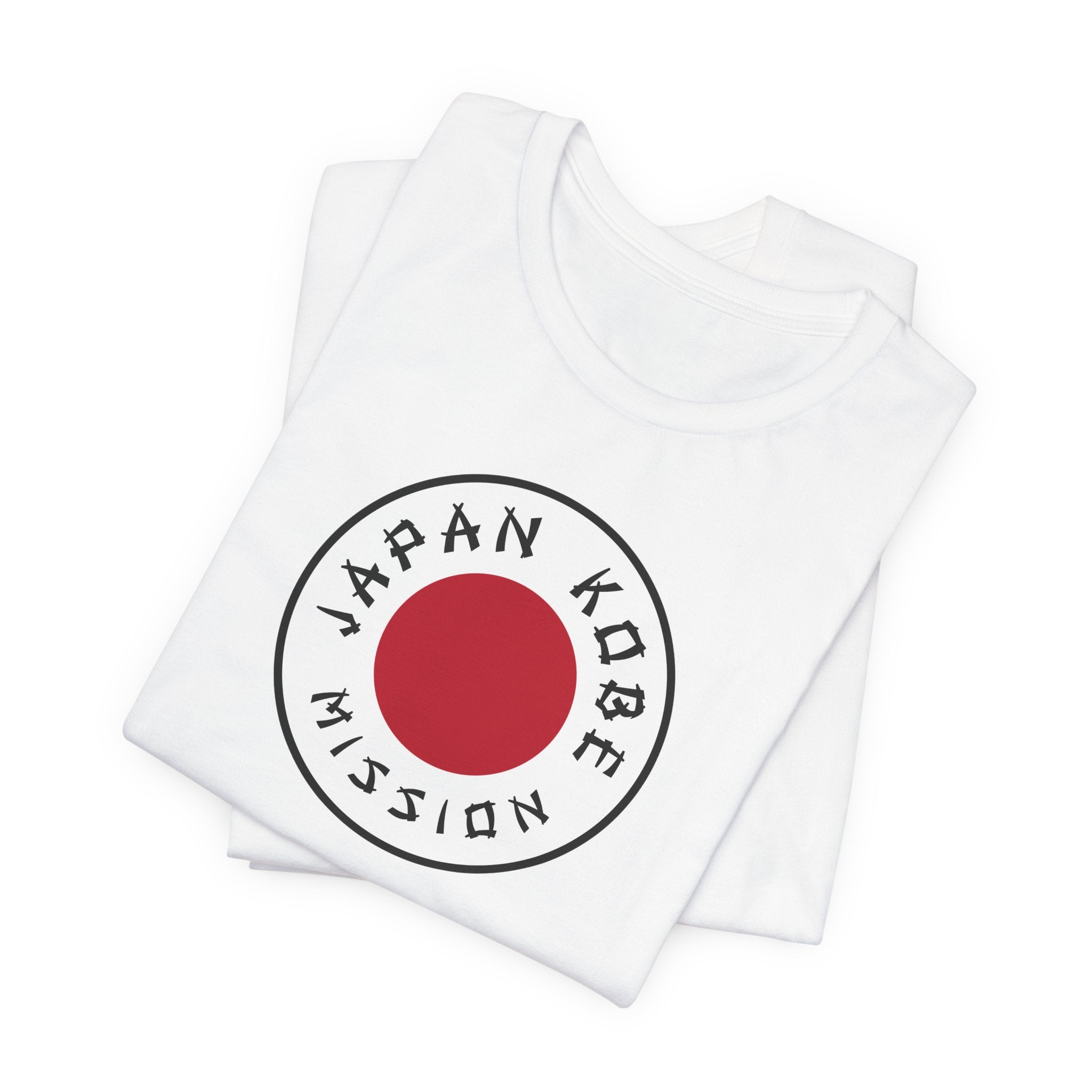 Japan Kobe Mission Flag Logo (White Border) T-shirt - Mission Wishlist - LDS Missionary Gift Store