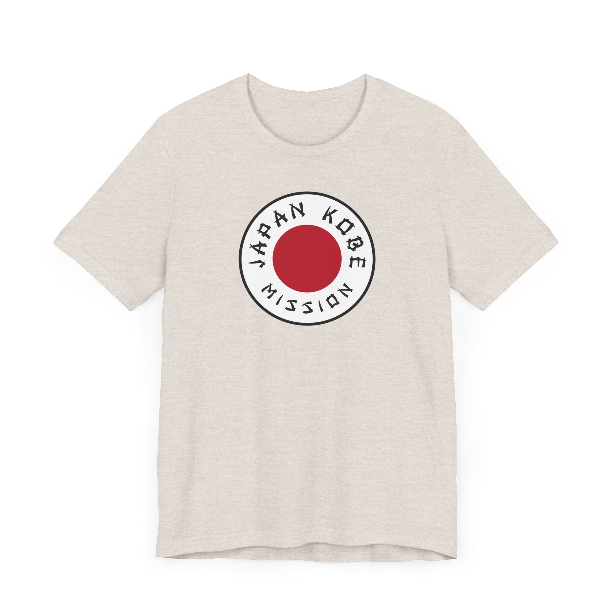 Japan Kobe Mission Flag Logo (White Border) T-shirt - Mission Wishlist - LDS Missionary Gift Store