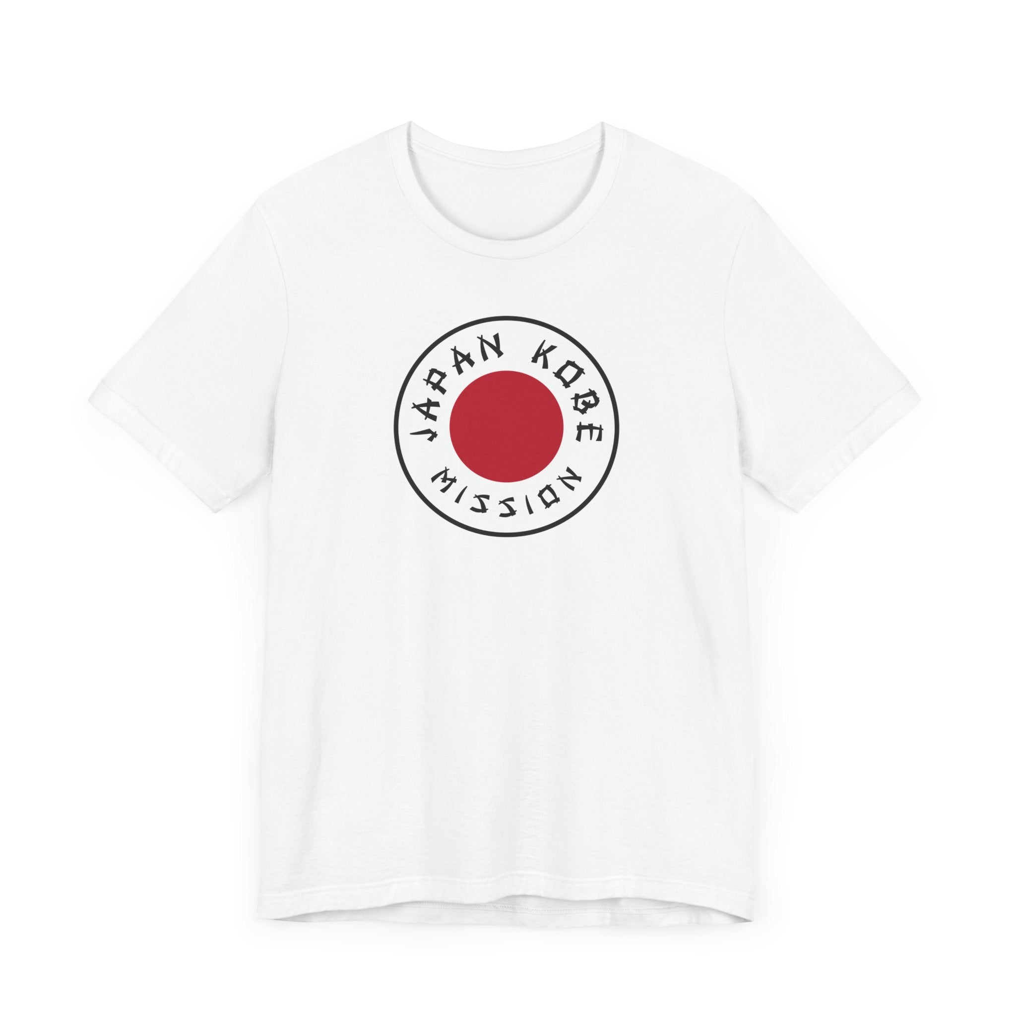 Japan Kobe Mission Flag Logo (White Border) T-shirt - Mission Wishlist - LDS Missionary Gift Store