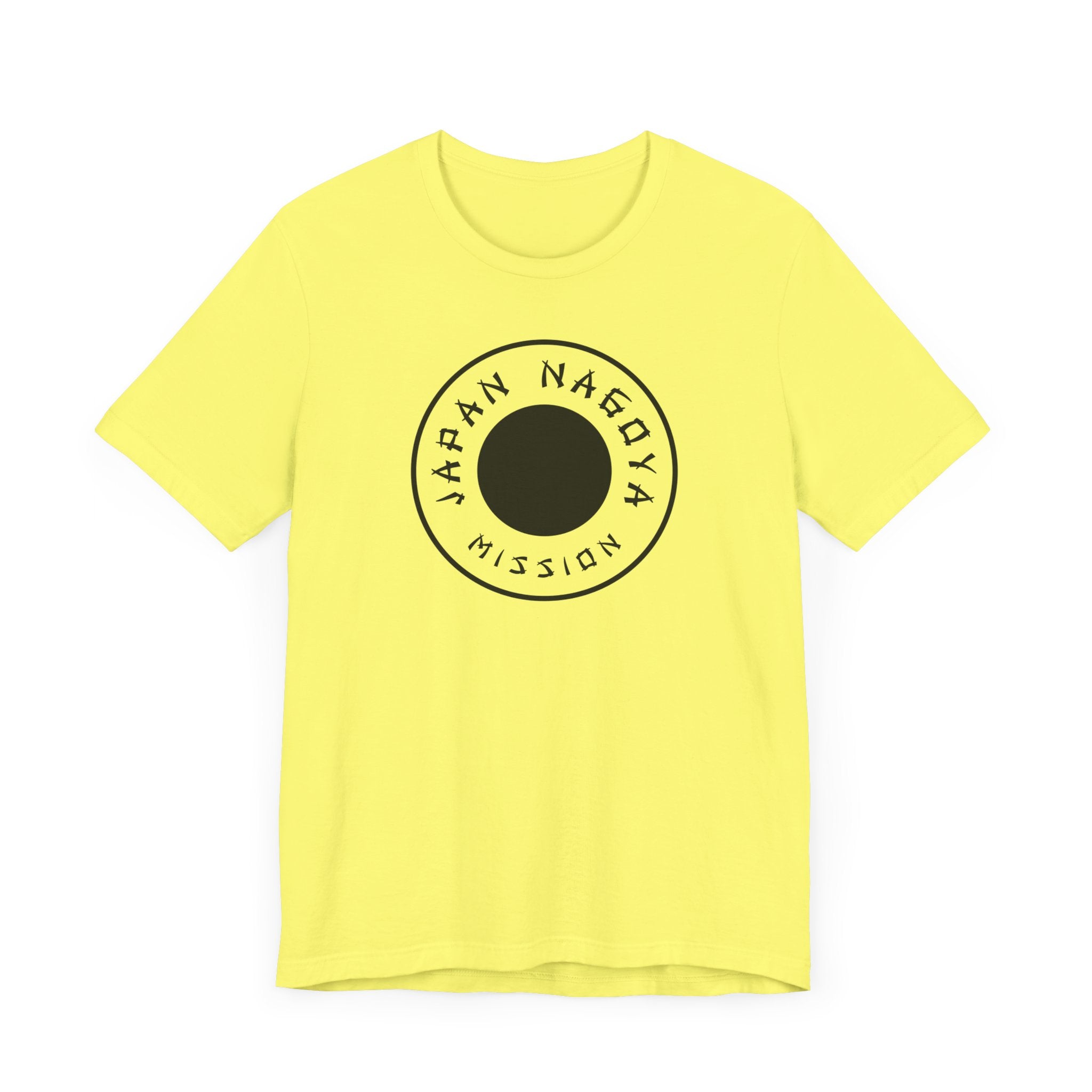 Japan Nagoya Mission Circular Monochrome Logo T-Shirt - Mission Wishlist - LDS Missionary Gift Store