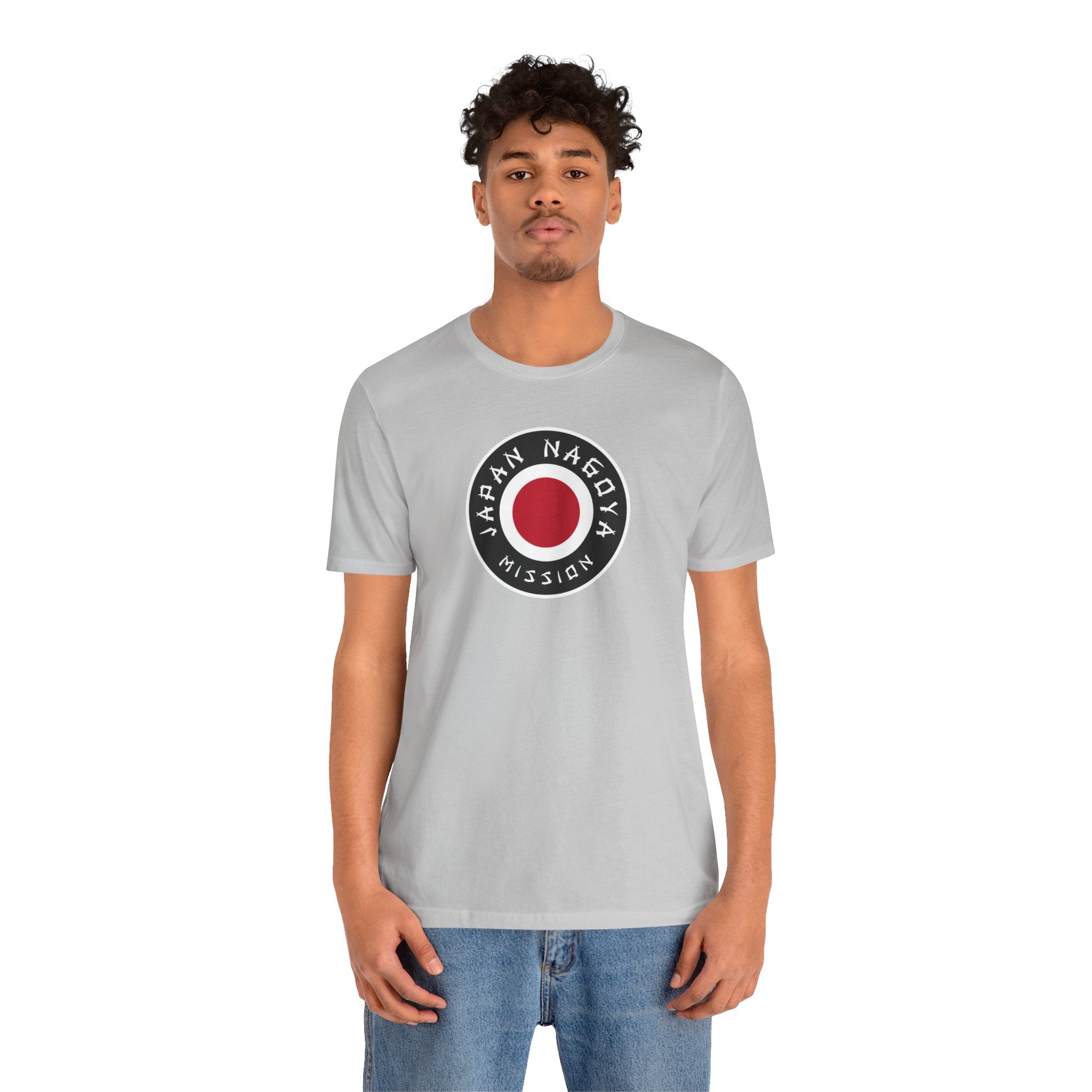 Japan Nagoya Mission Flag Logo (Black Border) T-shirt - Mission Wishlist - LDS Missionary Gift Store
