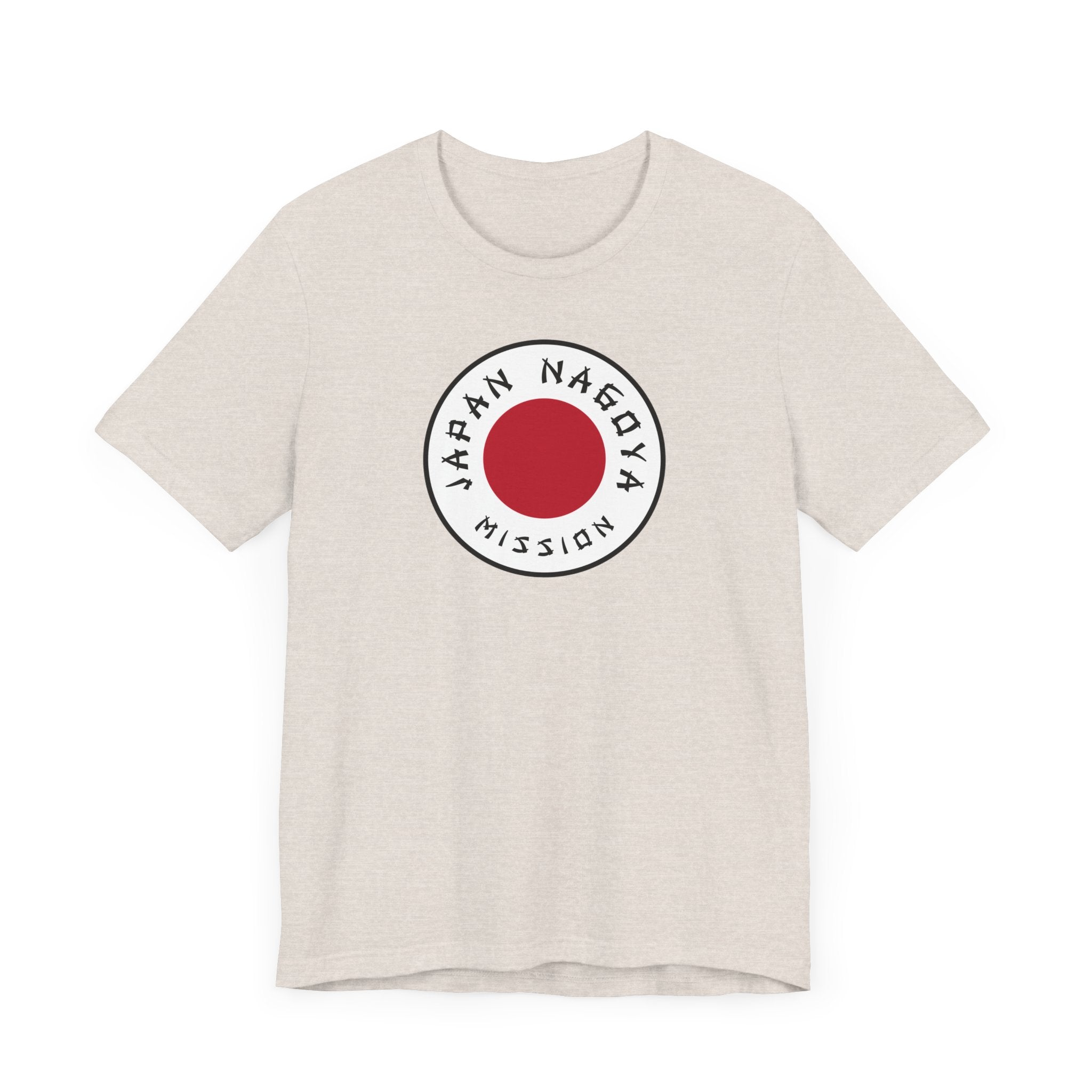 Japan Nagoya Mission Flag Logo (White Border) T-shirt - Mission Wishlist - LDS Missionary Gift Store