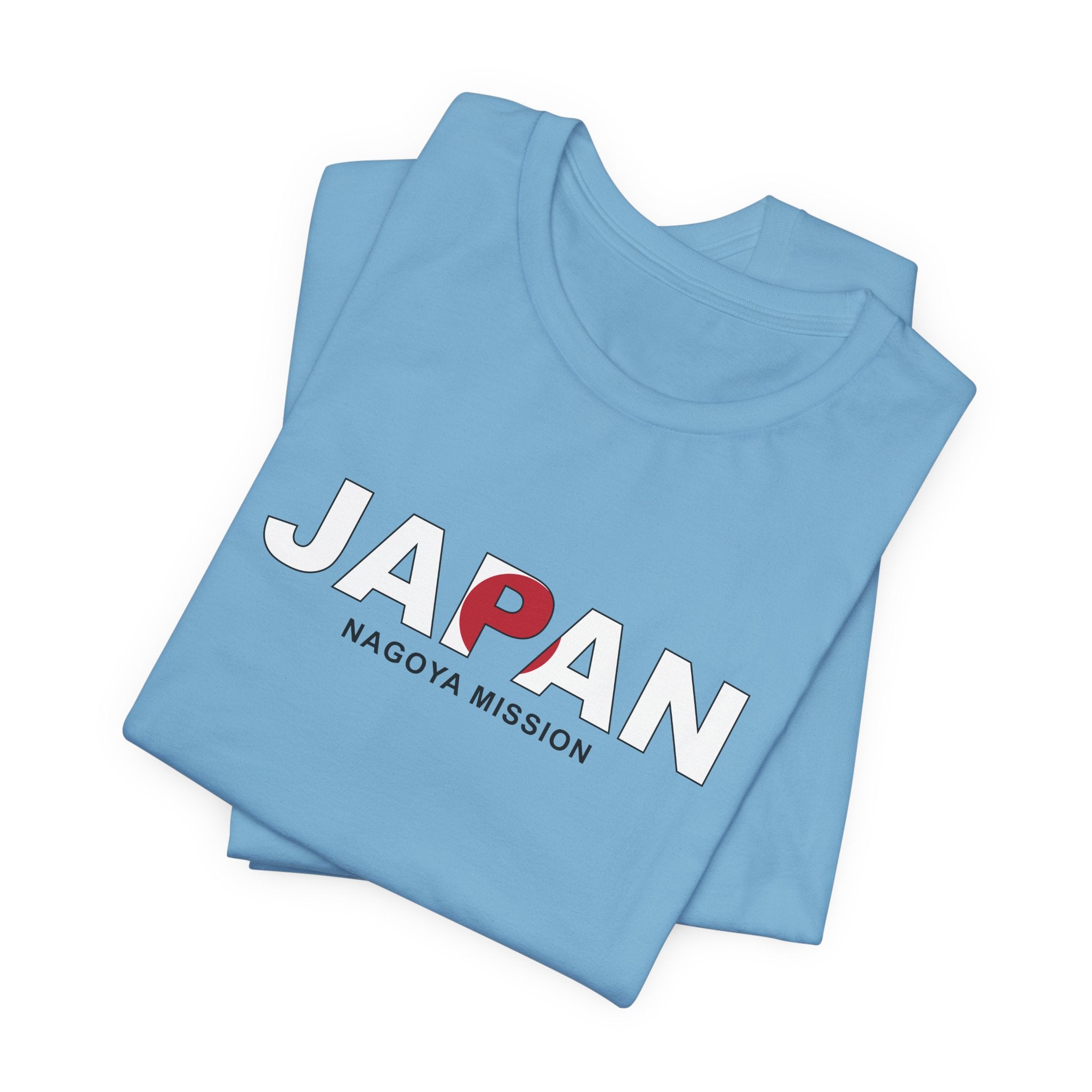 Japan Nagoya Mission Flag Title T-shirt - Mission Wishlist - LDS Missionary Gift Store